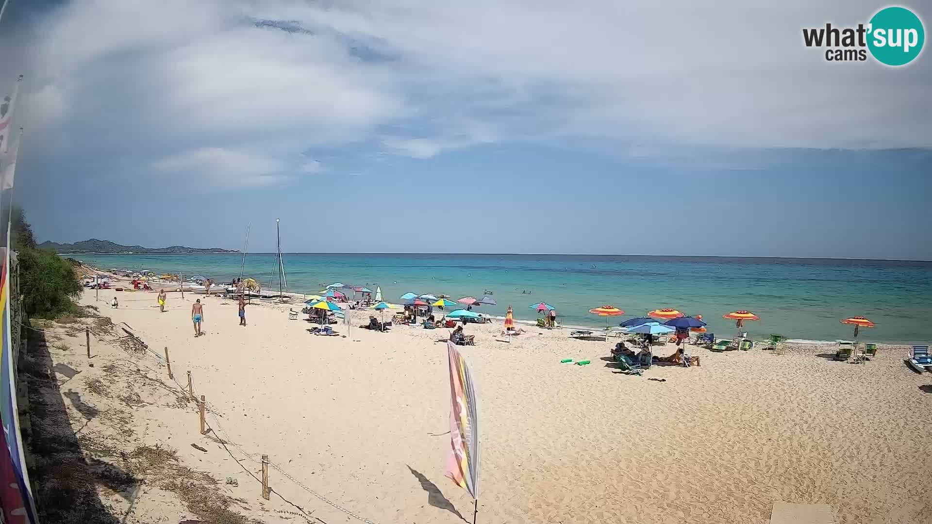 Webcam Piscina Rei – Vista en directo desde Costa Rei, Muravera