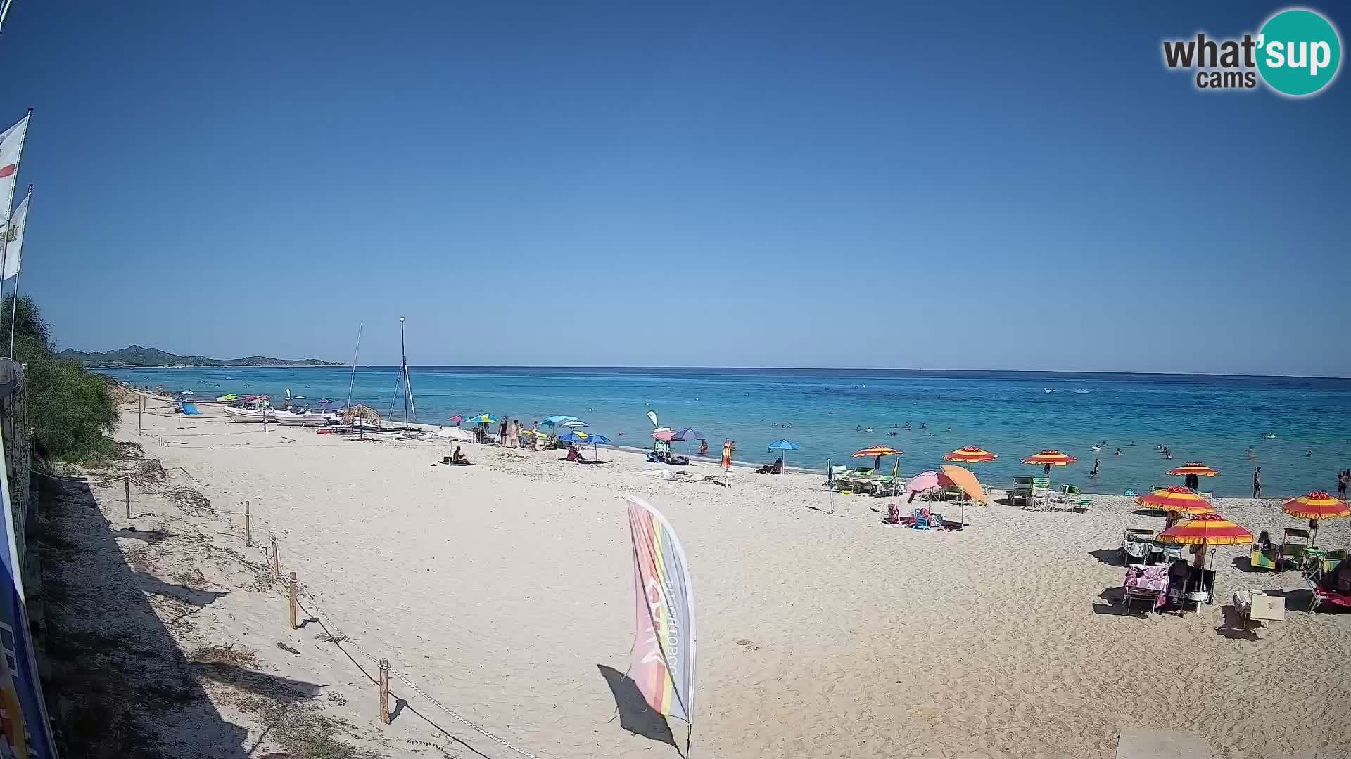 Webcam Piscina Rei – Live View from Costa Rei, Muravera