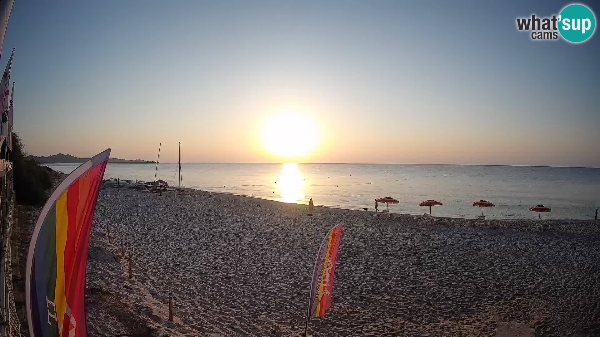 Webcam Piscina Rei – Vista en directo desde Costa Rei, Muravera