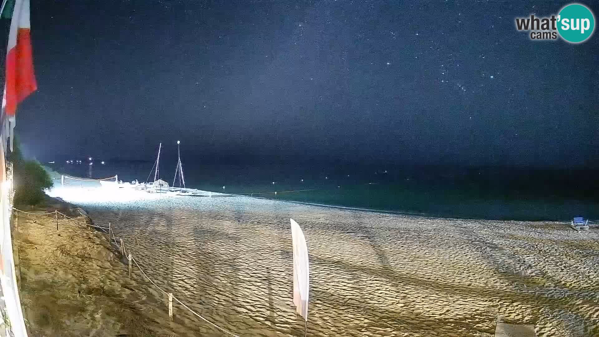 Webcam Piscina Rei – Vue en direct depuis Costa Rei, Muravera