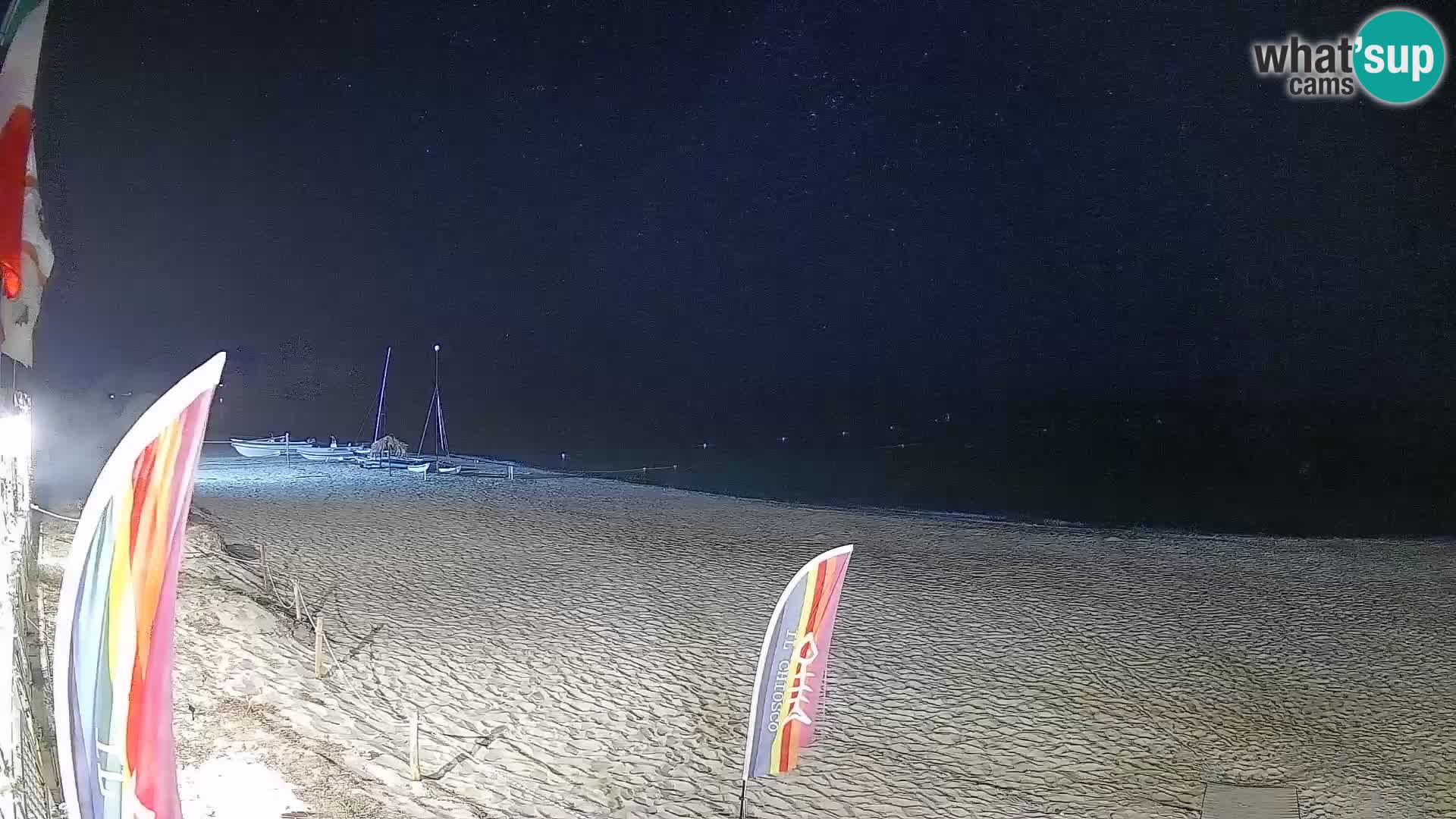 Webcam Piscina Rei – Vista live da Costa Rei, Muravera