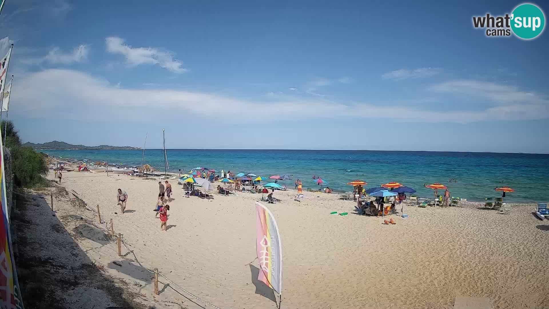 Webcam Piscina Rei – Vista en directo desde Costa Rei, Muravera