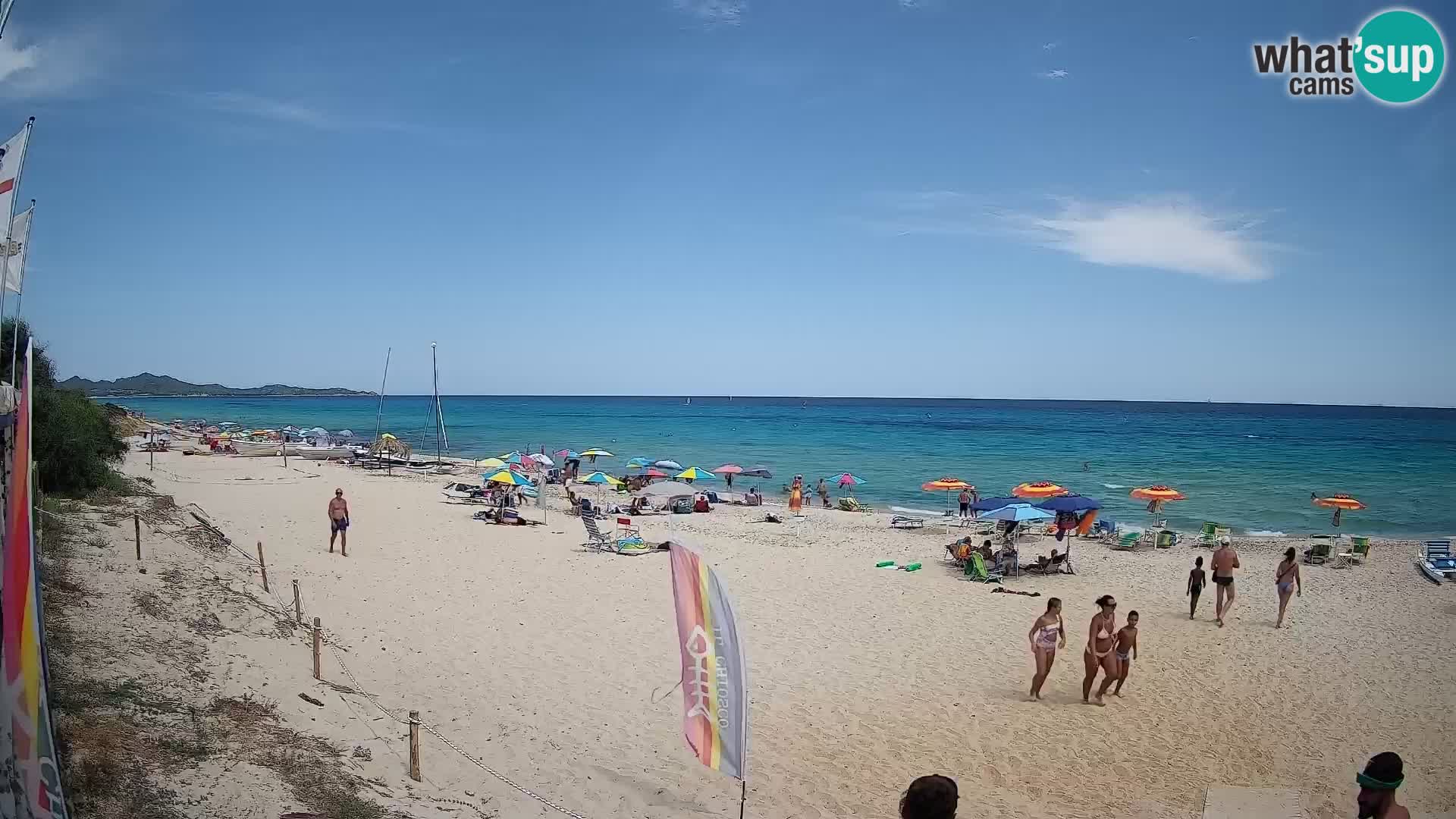 Webcam Piscina Rei – Vue en direct depuis Costa Rei, Muravera