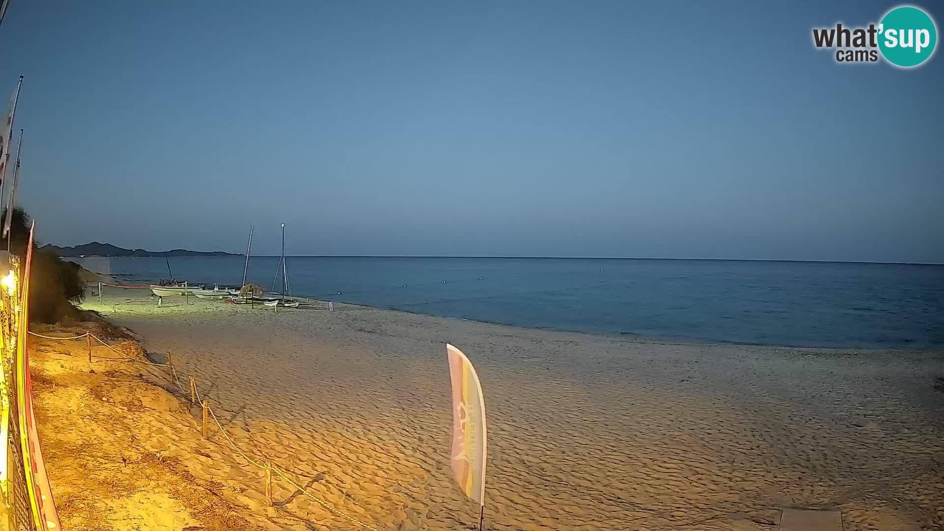 Webcam Piscina Rei – Vista live da Costa Rei, Muravera