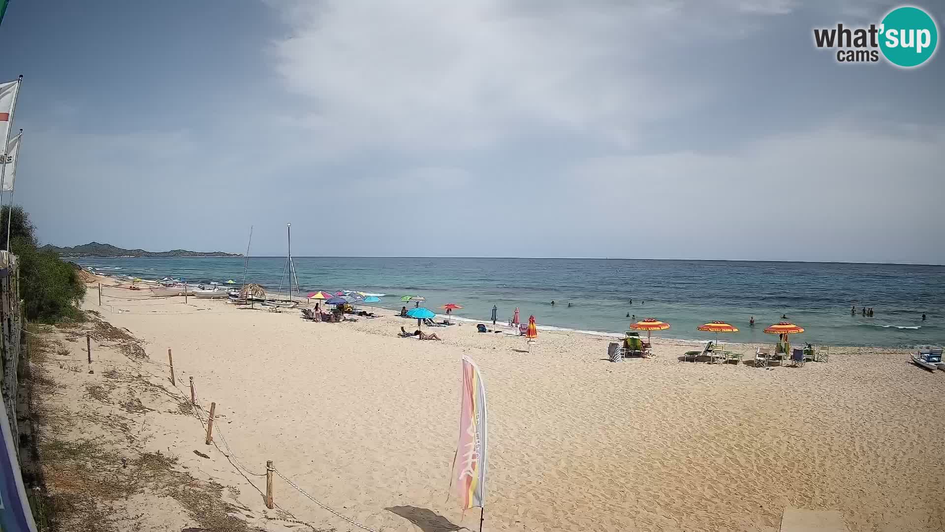 Webcam Piscina Rei – Vista en directo desde Costa Rei, Muravera