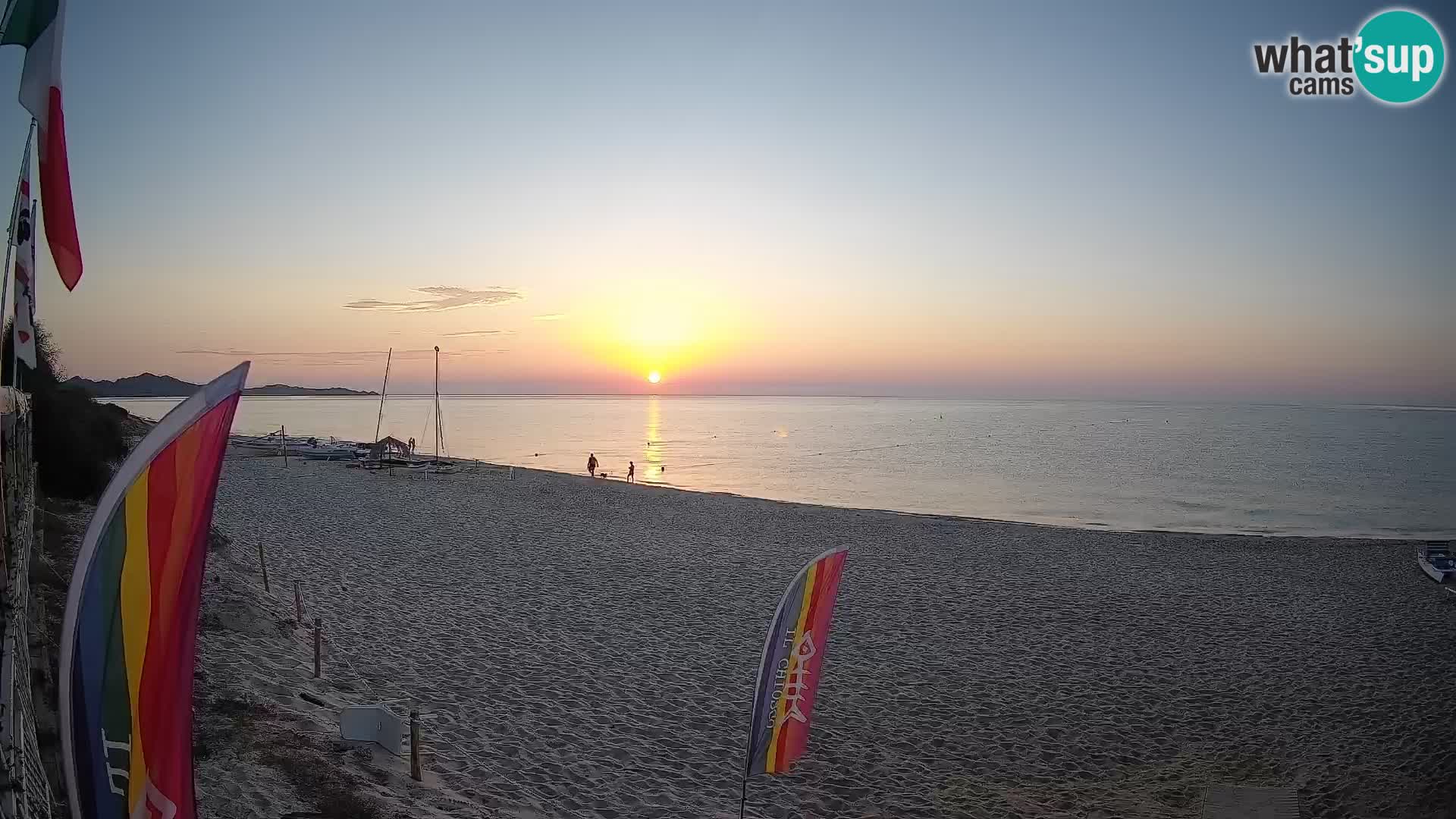 Webcam Piscina Rei – Vista live da Costa Rei, Muravera