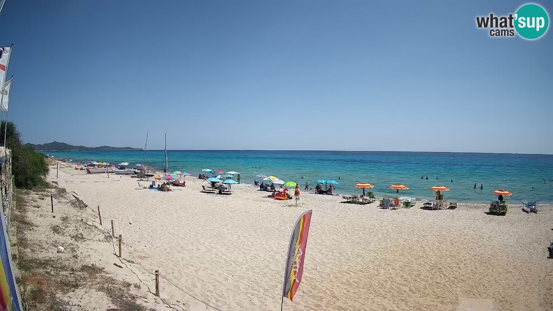Spletna kamera Piscina Rei – Pogled v živo iz Costa Rei, Muravera