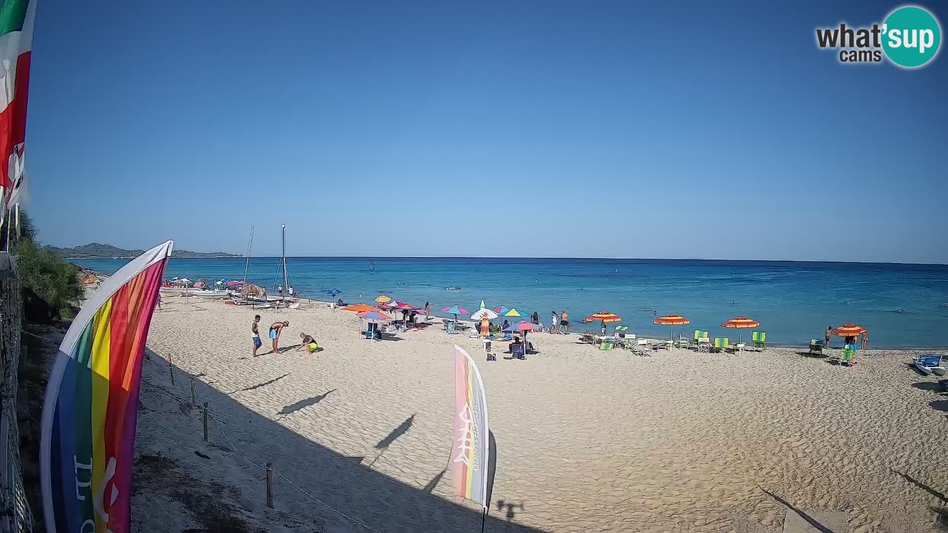 Webcam Piscina Rei – Live View from Costa Rei, Muravera