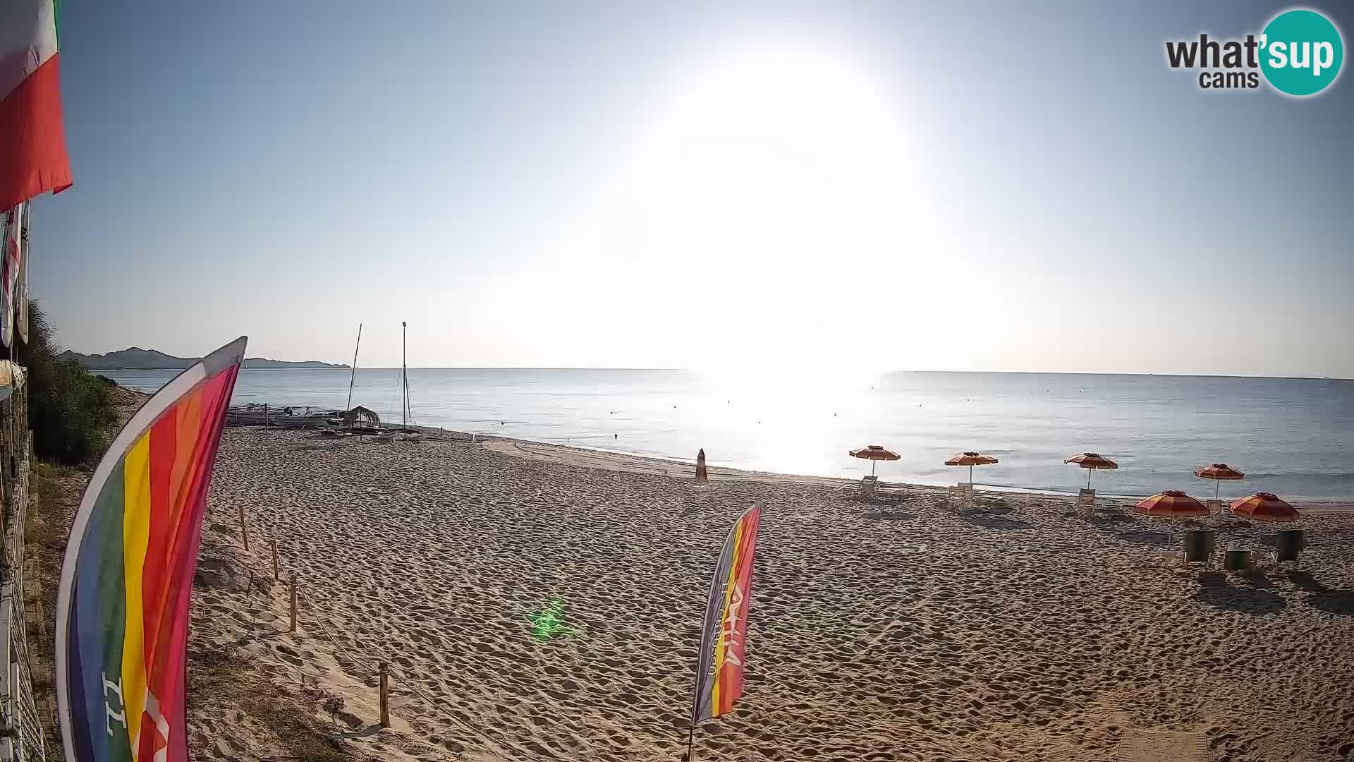 Webcam Piscina Rei – Vue en direct depuis Costa Rei, Muravera