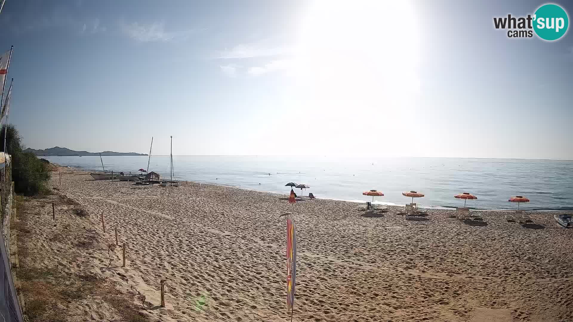 Webcam Piscina Rei – Vista live da Costa Rei, Muravera