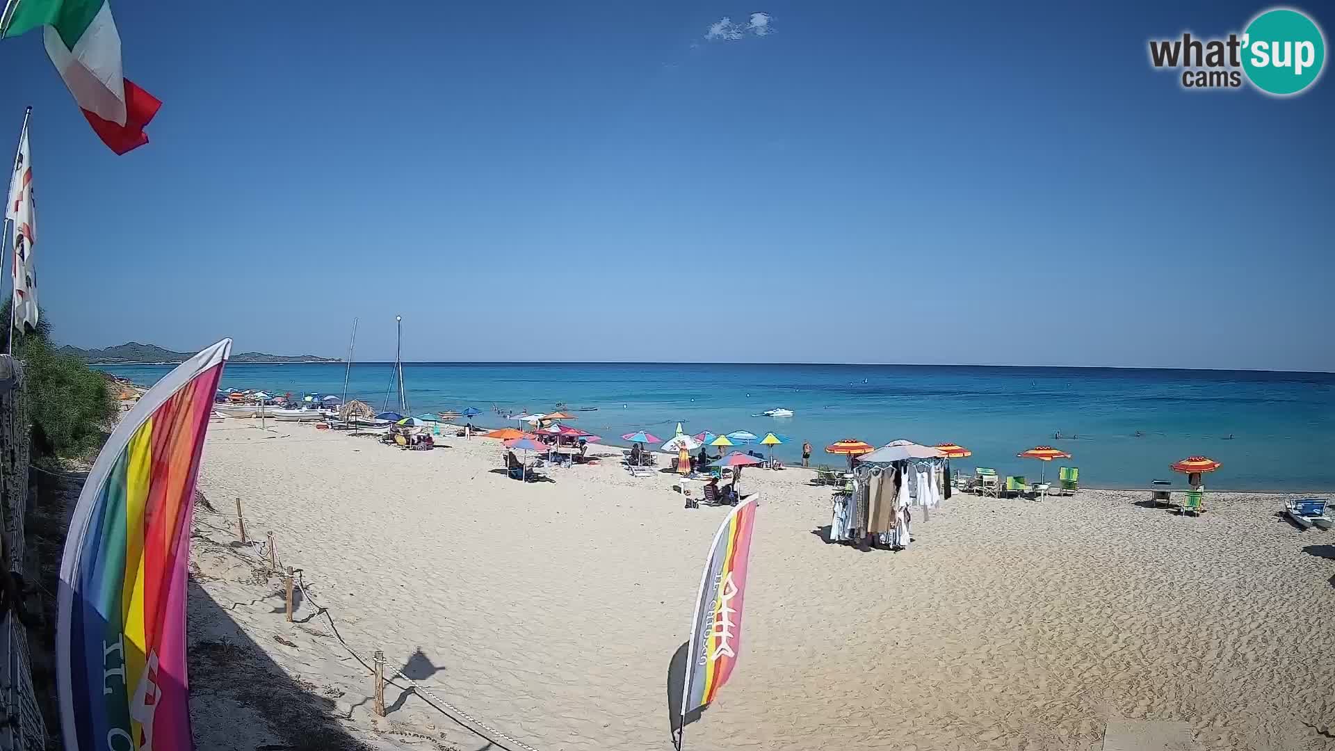 Webcam Piscina Rei – Vista en directo desde Costa Rei, Muravera