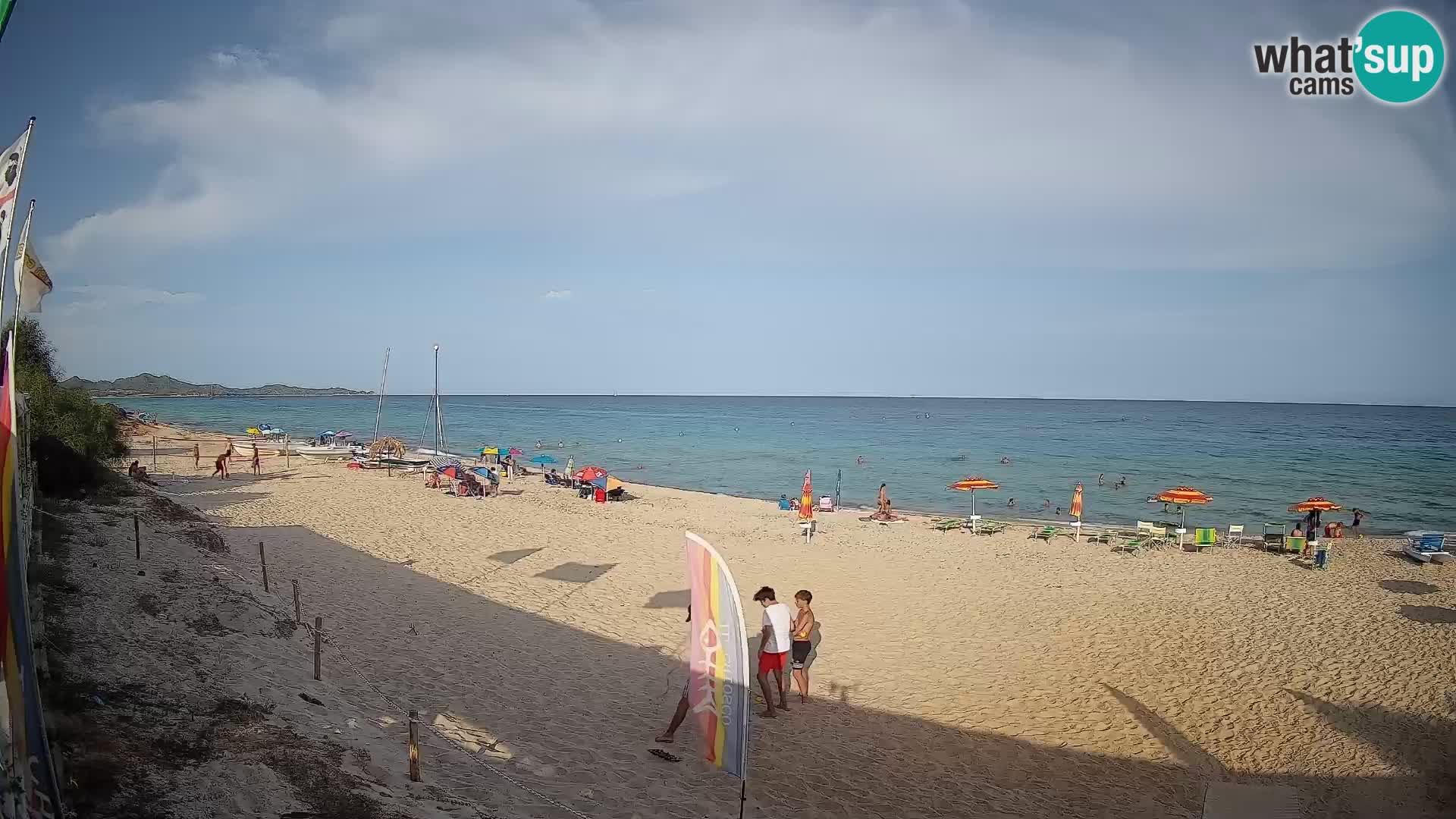 Webcam Piscina Rei – Vista live da Costa Rei, Muravera