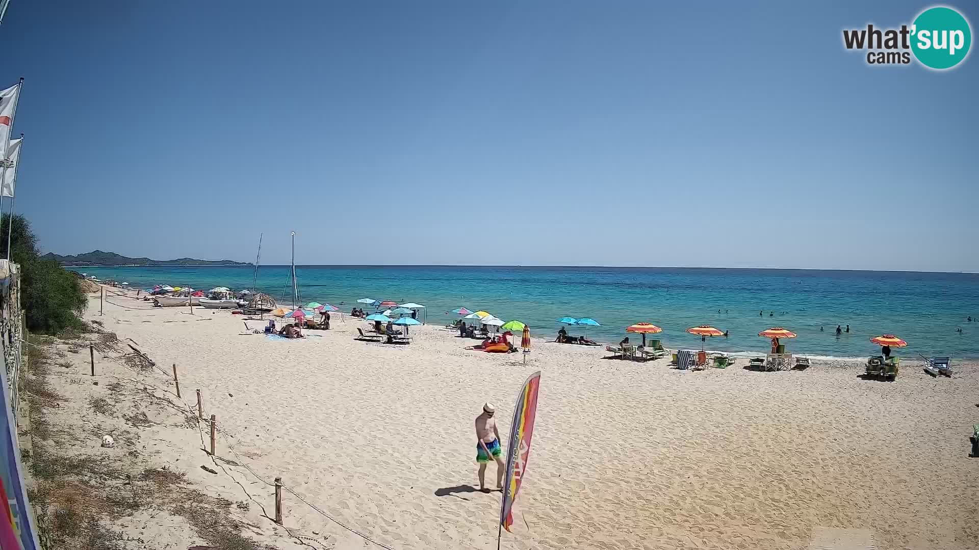 Web kamera Piscina Rei – Pogled uživo iz Costa Rei, Muravera