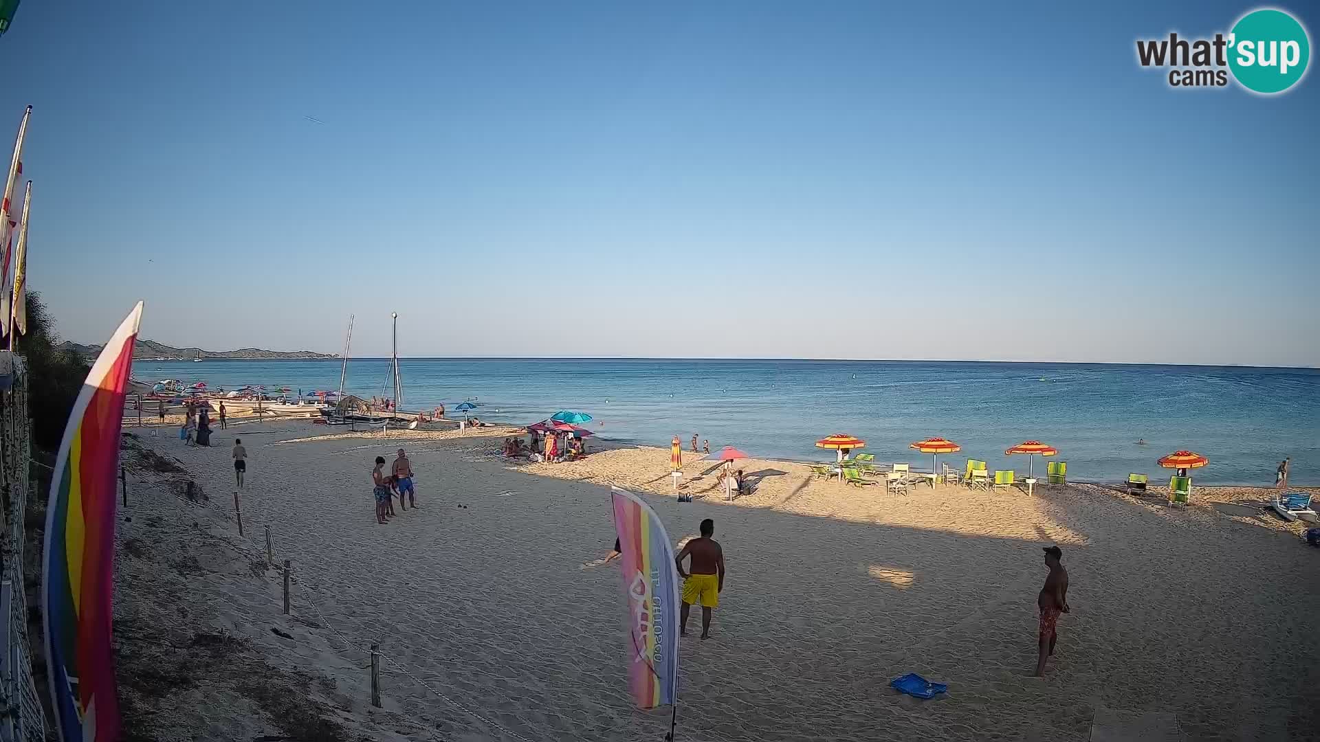 Webcam Piscina Rei – Liveblick auf Costa Rei in Muravera