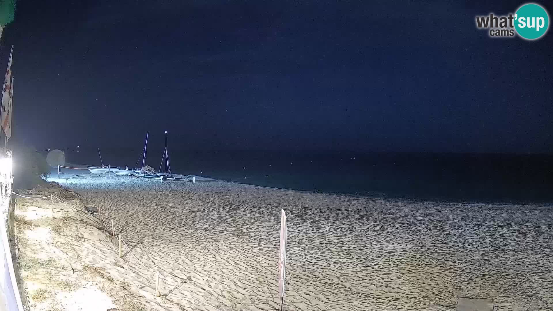 Webcam Piscina Rei – Vue en direct depuis Costa Rei, Muravera
