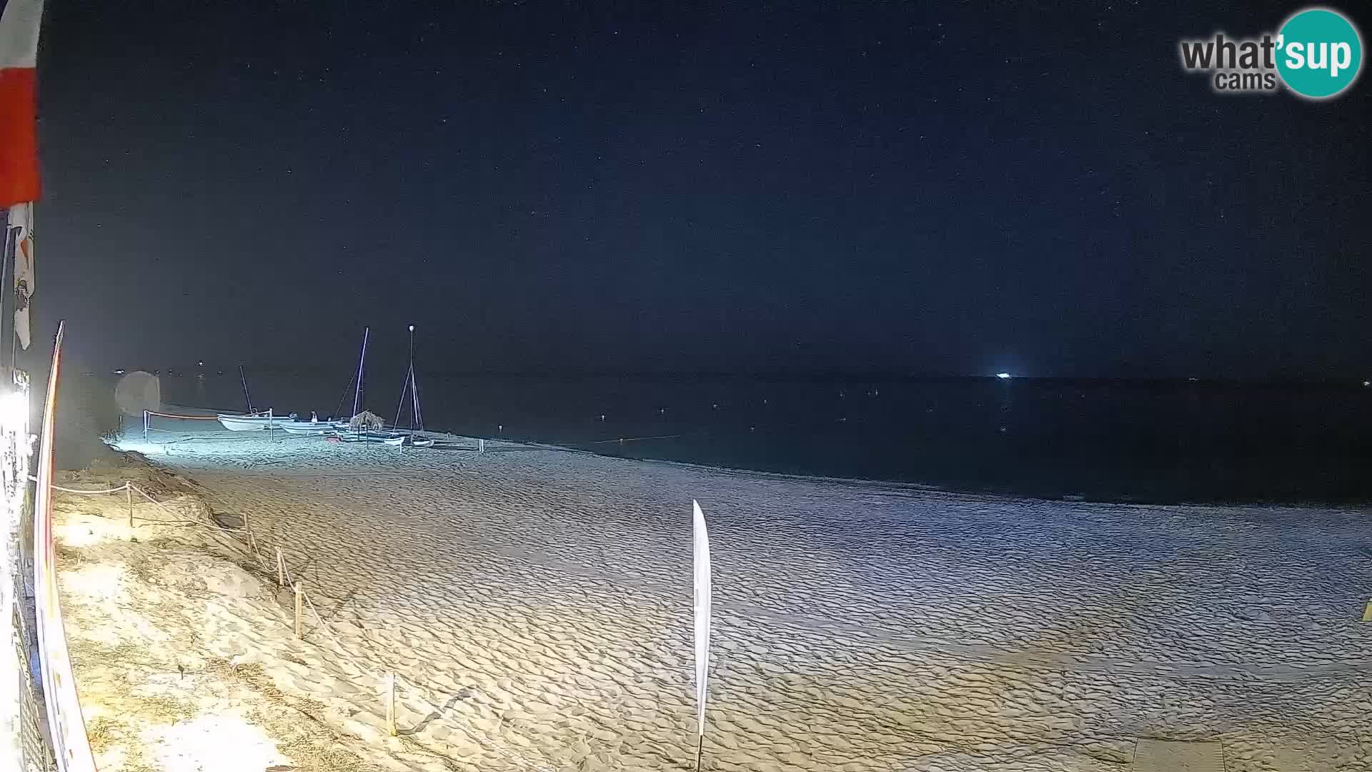 Webcam Piscina Rei – Vista live da Costa Rei, Muravera