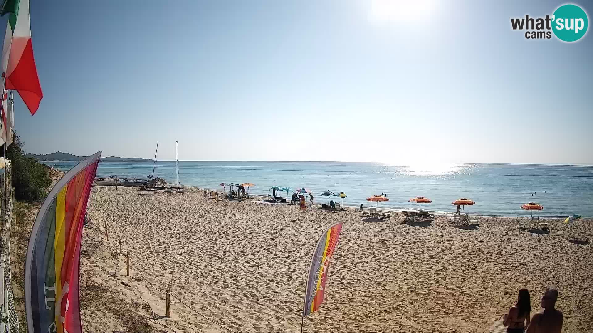 Webcam Piscina Rei – Vue en direct depuis Costa Rei, Muravera