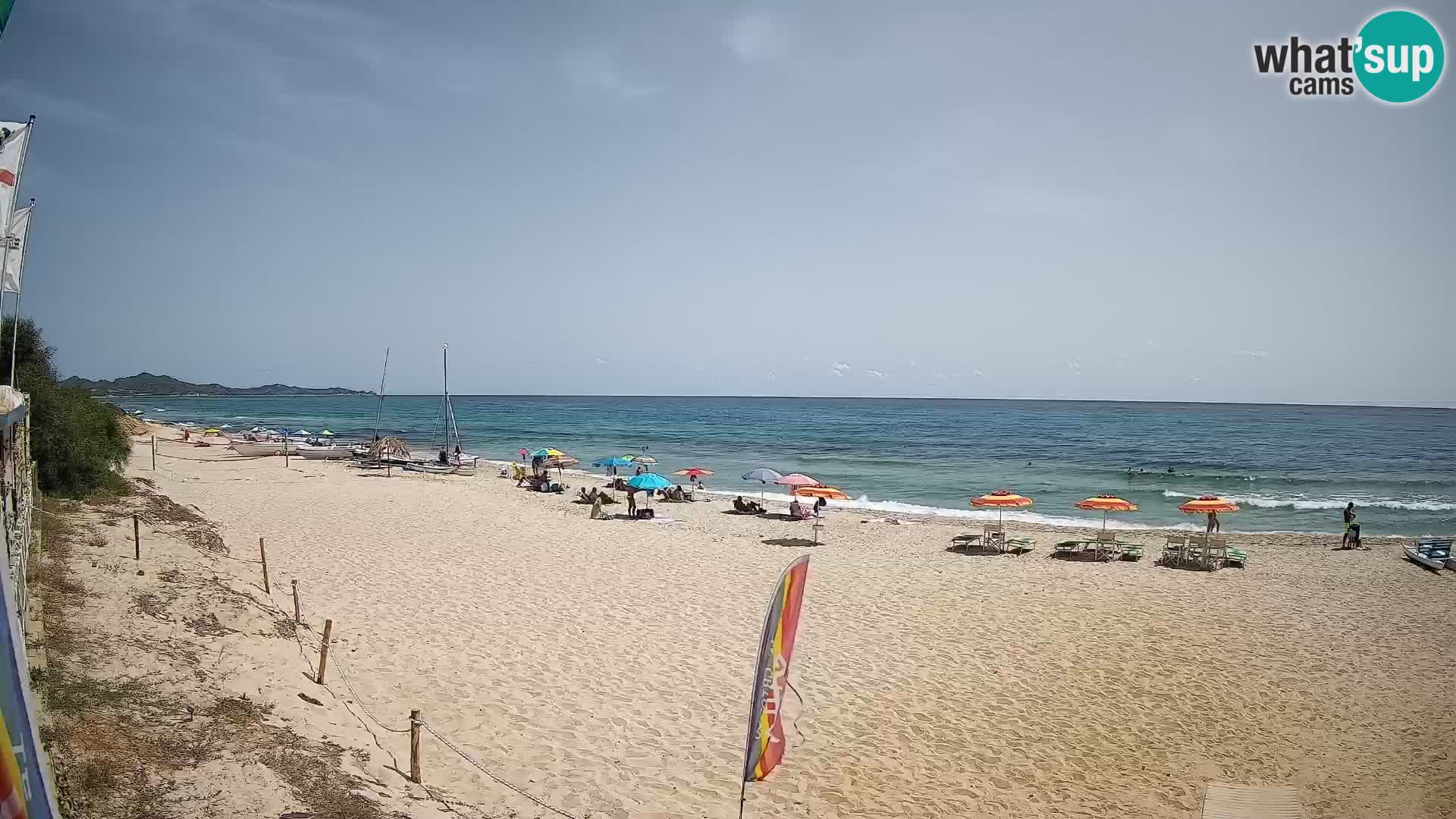 Webcam Piscina Rei – Vue en direct depuis Costa Rei, Muravera