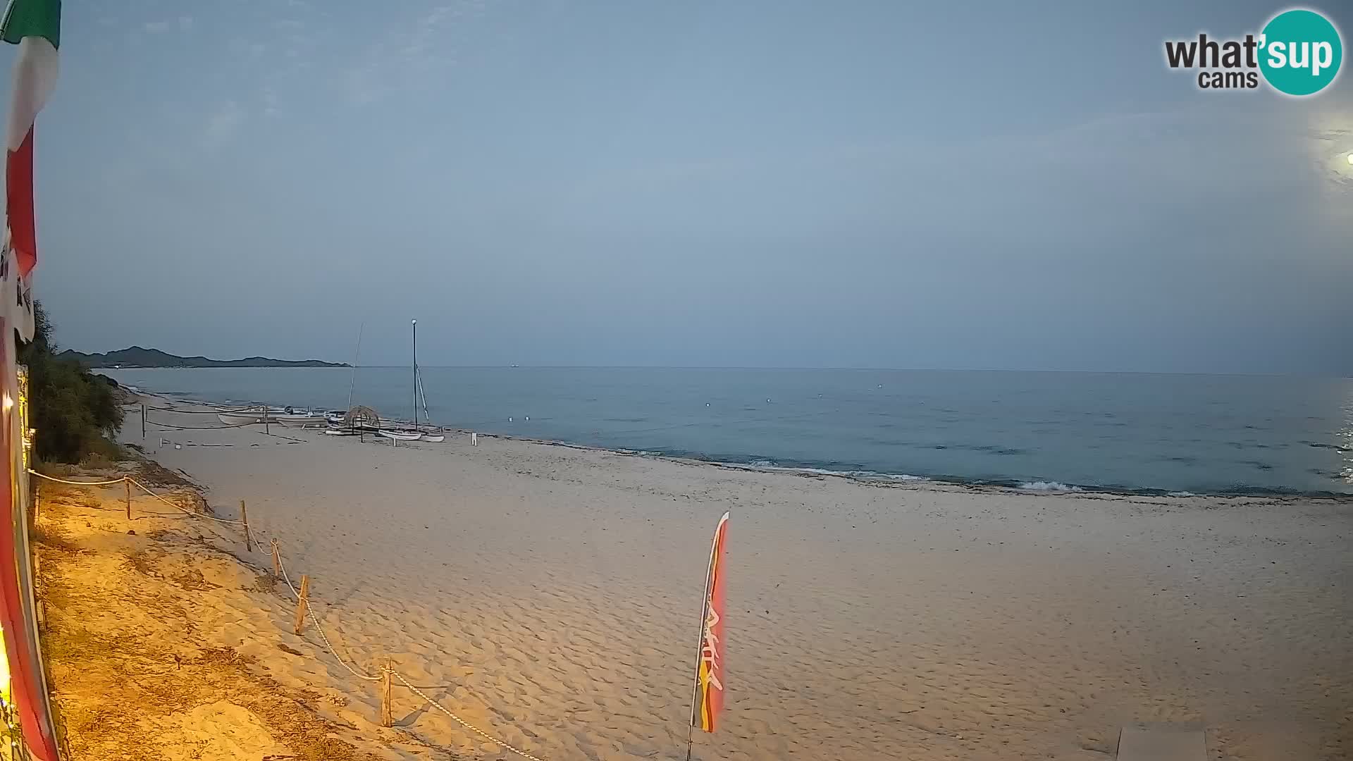 Webcam Piscina Rei – Vista live da Costa Rei, Muravera
