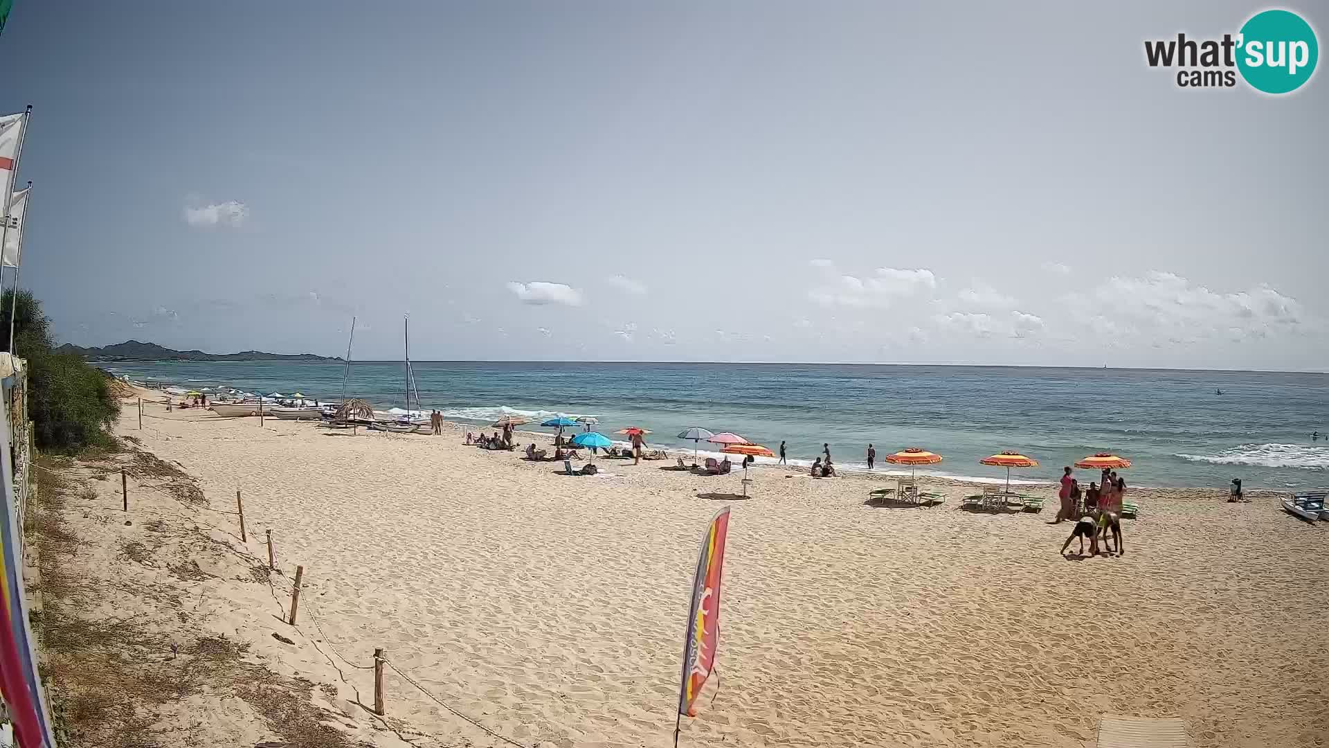 Webcam Piscina Rei – Vista live da Costa Rei, Muravera