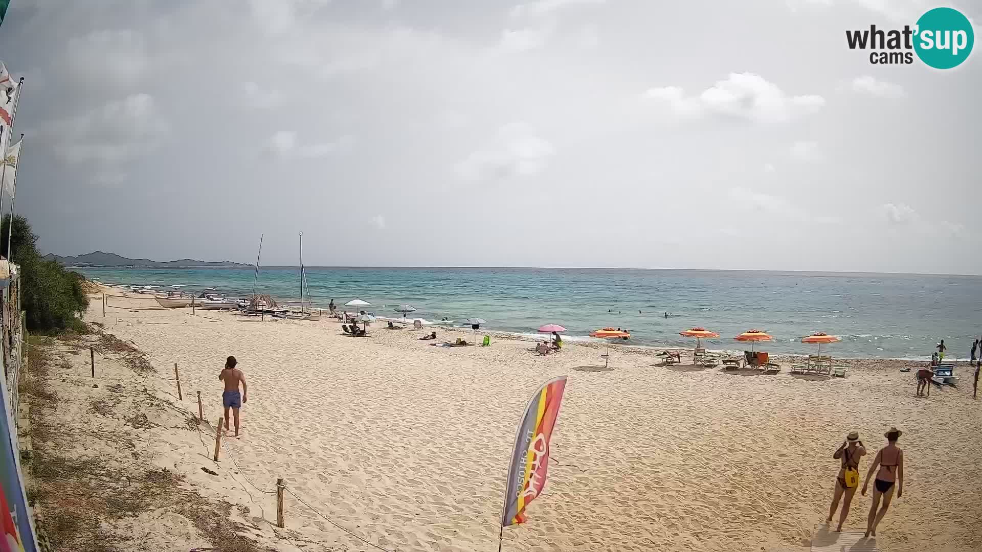 Spletna kamera Piscina Rei – Pogled v živo iz Costa Rei, Muravera