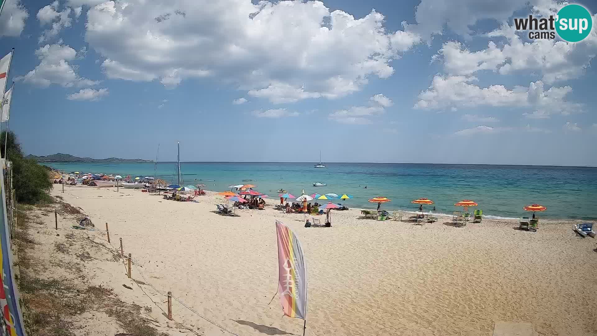 Webcam Piscina Rei – Live View from Costa Rei, Muravera