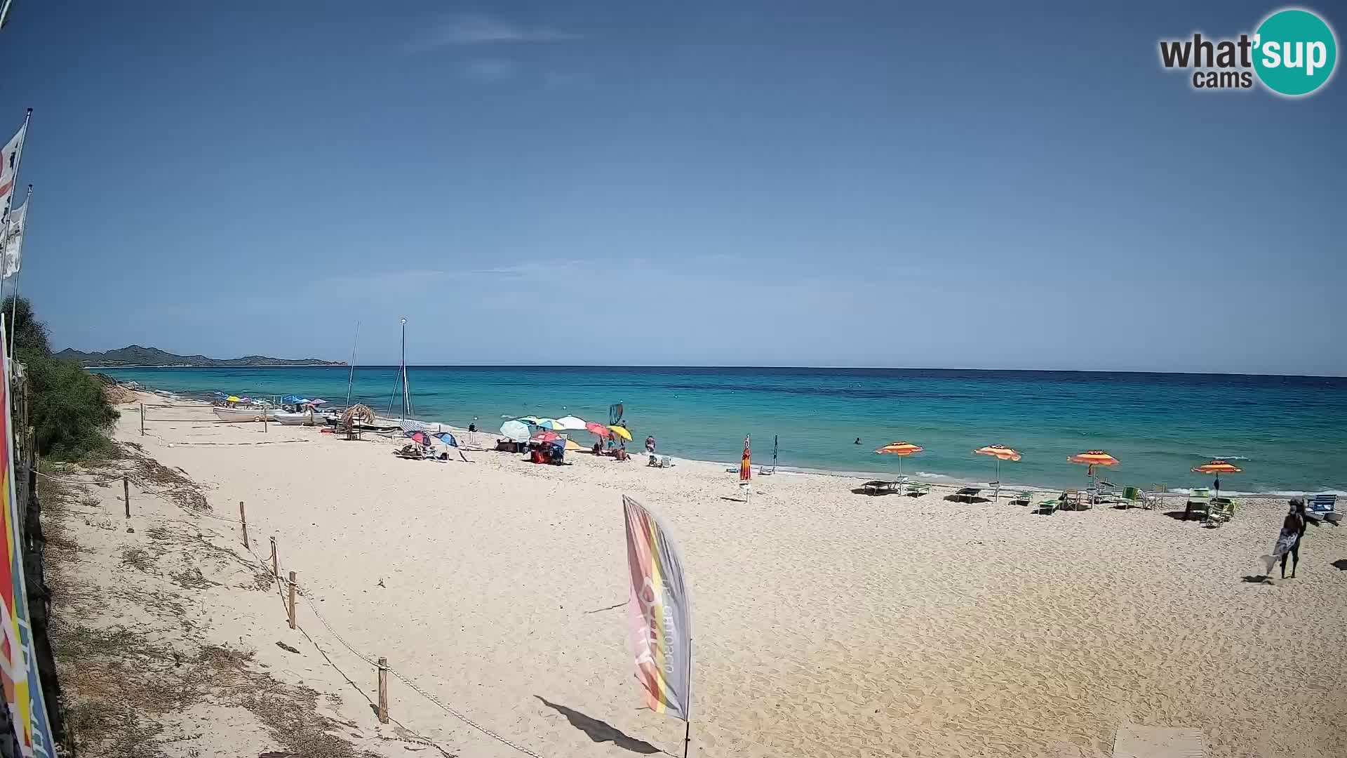 Webcam Piscina Rei – Vue en direct depuis Costa Rei, Muravera