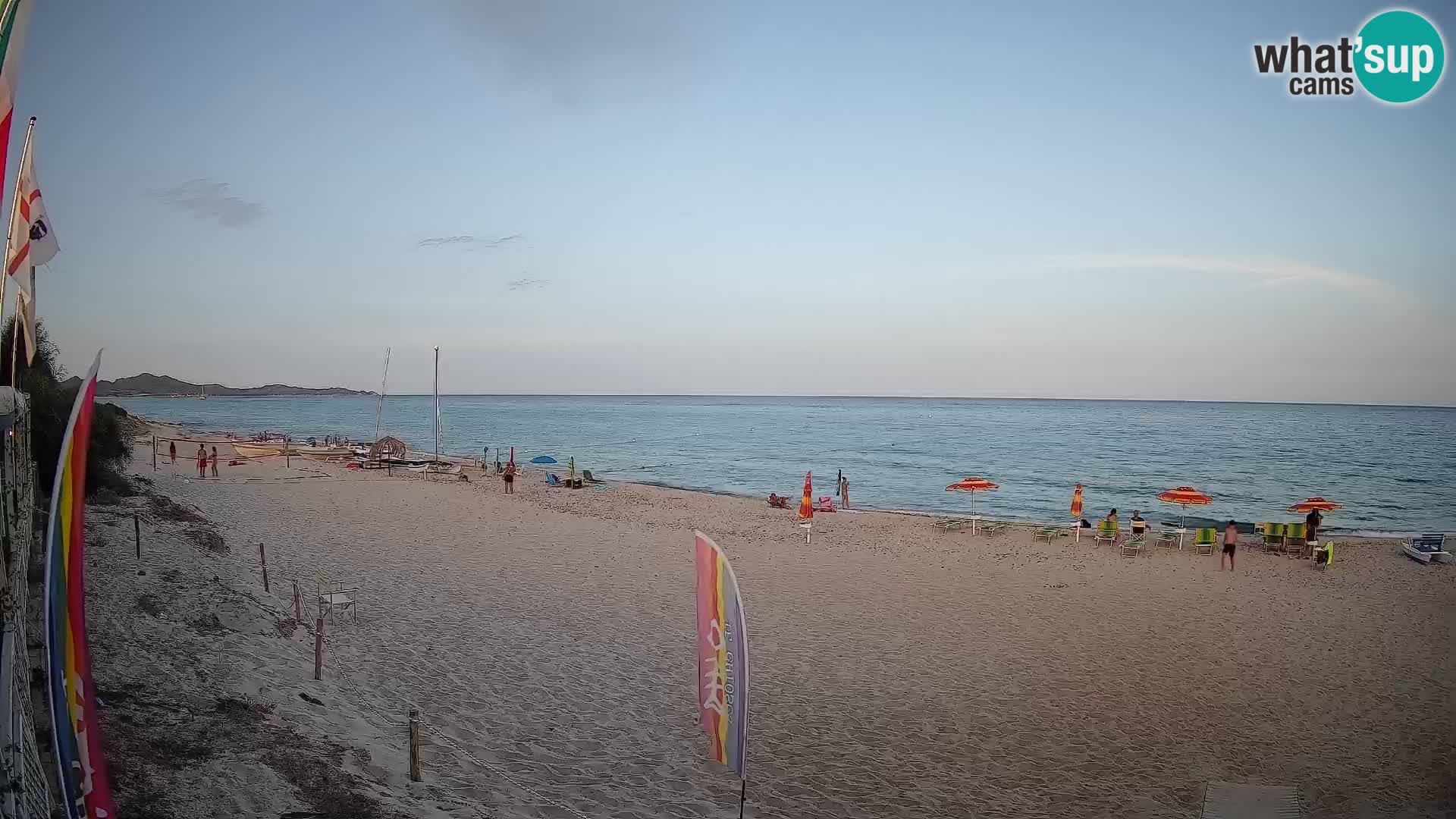Webcam Piscina Rei – Vue en direct depuis Costa Rei, Muravera