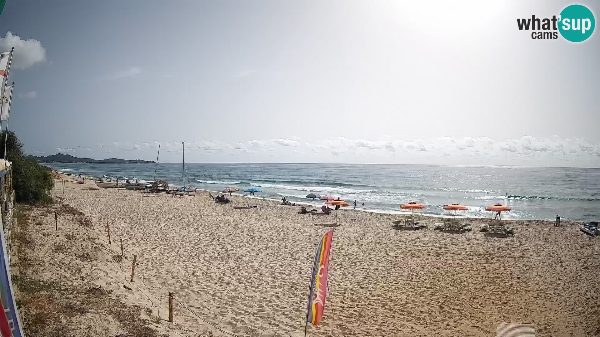 Web kamera Piscina Rei – Pogled uživo iz Costa Rei, Muravera