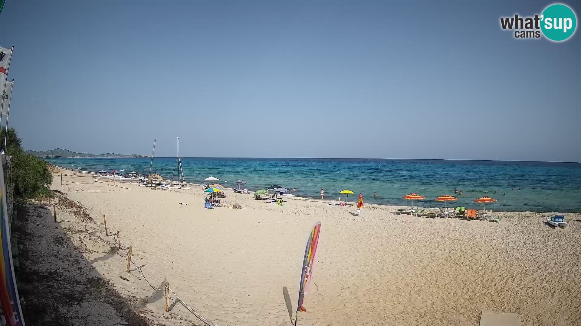 Webcam Piscina Rei – Liveblick auf Costa Rei in Muravera