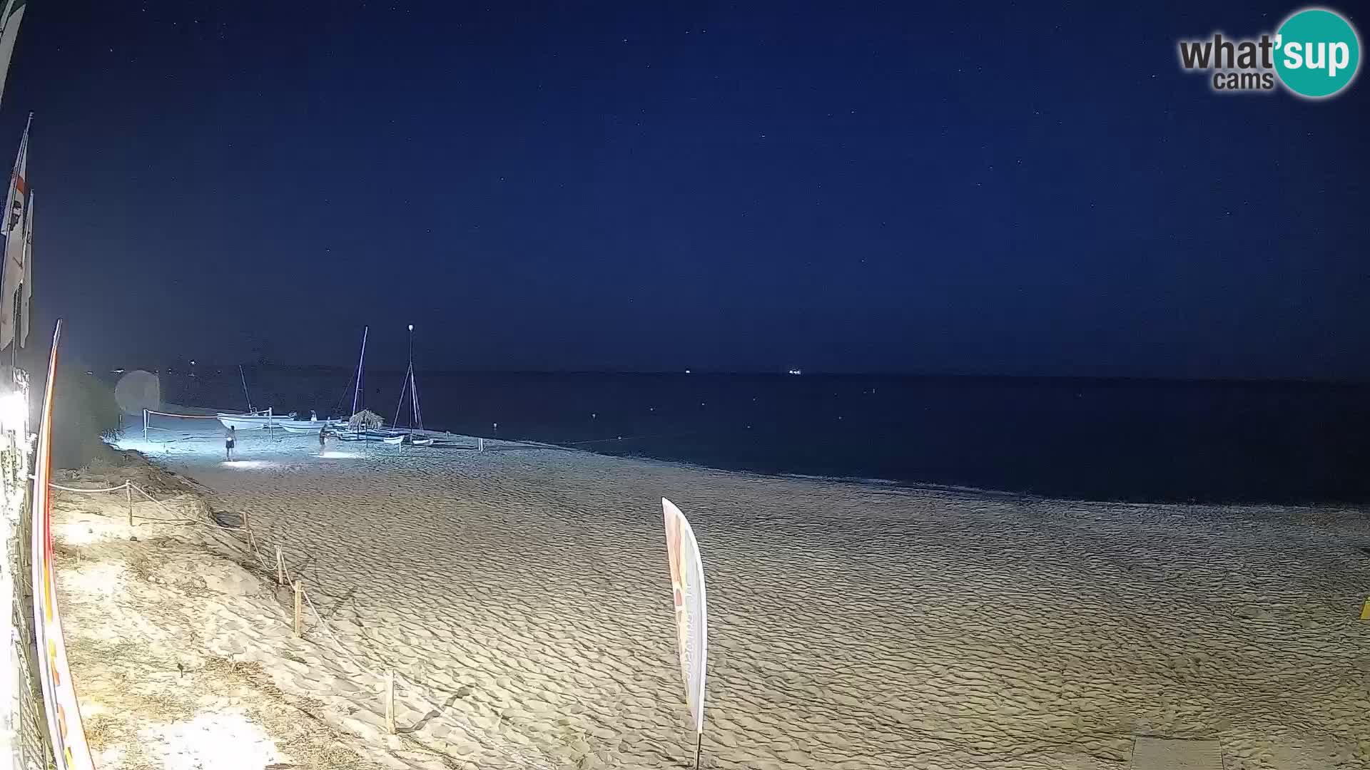 Webcam Piscina Rei – Vista live da Costa Rei, Muravera