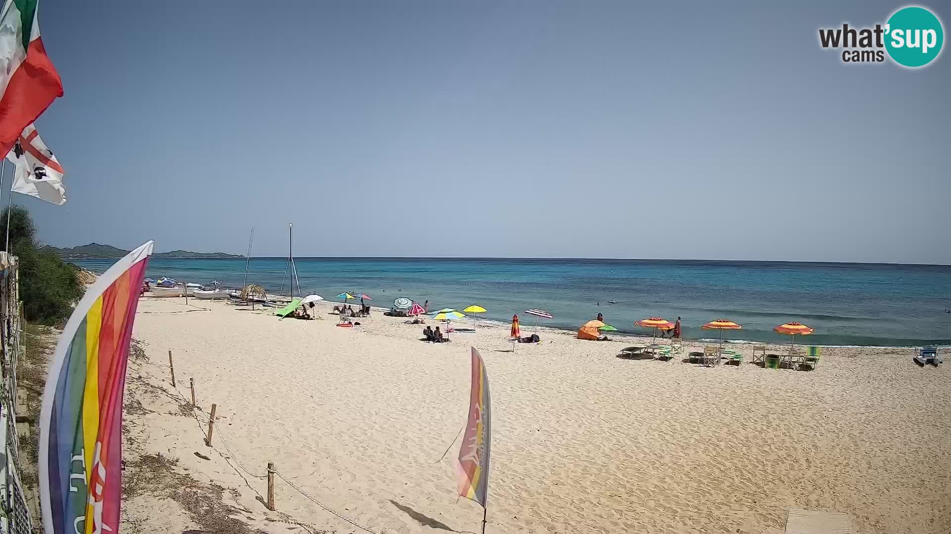 Web kamera Piscina Rei – Pogled uživo iz Costa Rei, Muravera