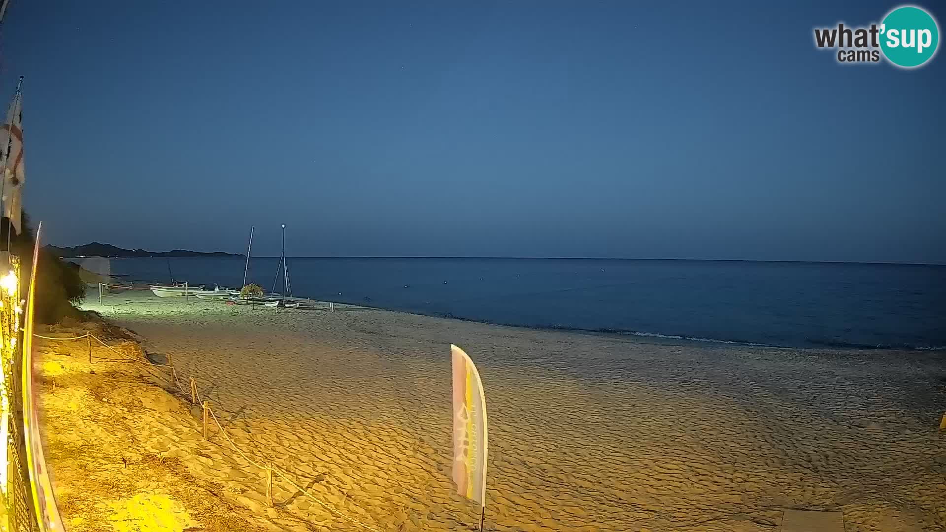 Webcam Piscina Rei – Vista live da Costa Rei, Muravera