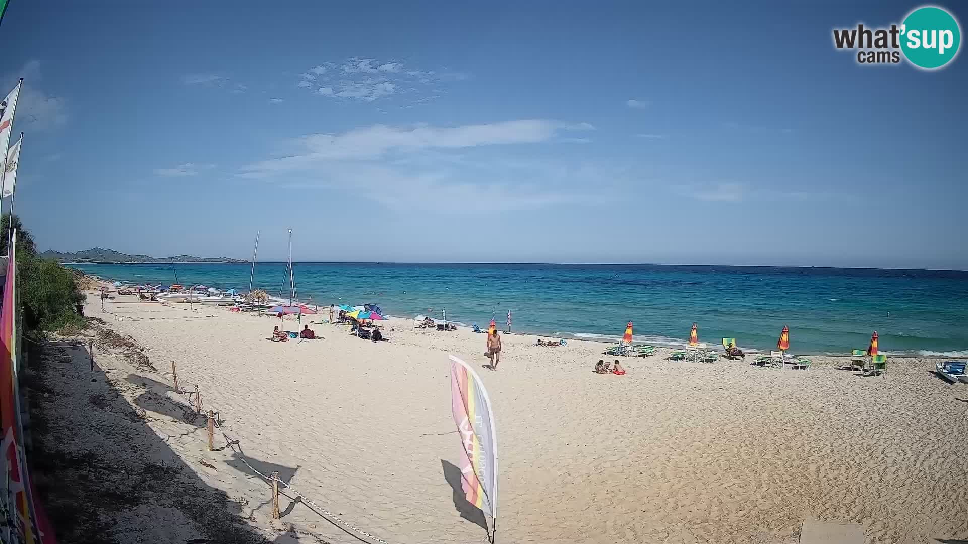 Webcam Piscina Rei – Vue en direct depuis Costa Rei, Muravera