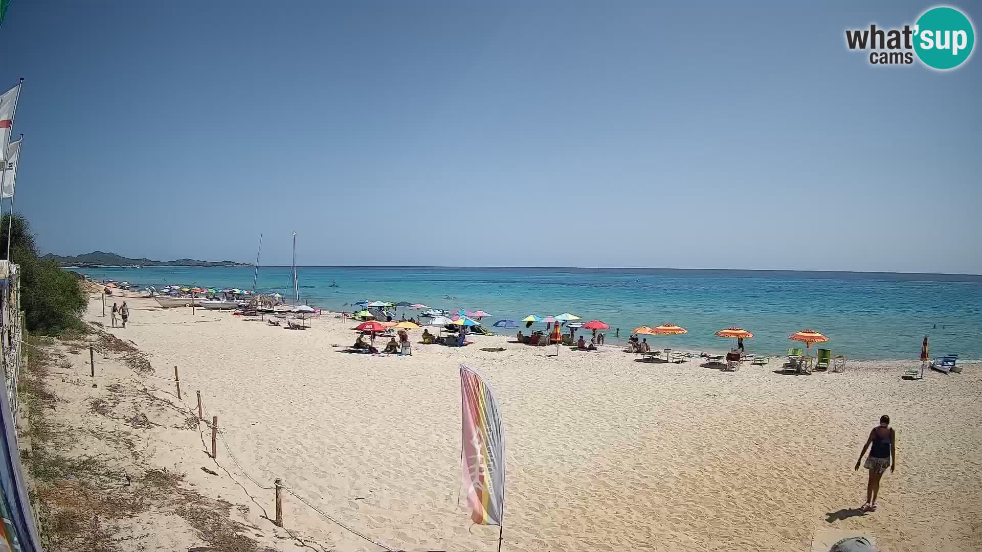 Webcam Piscina Rei – Vue en direct depuis Costa Rei, Muravera