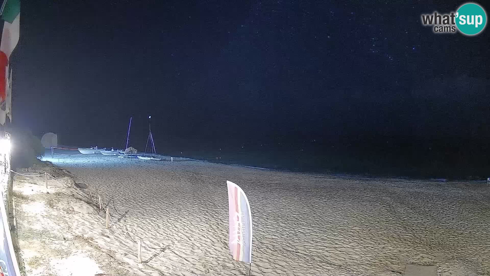 Webcam Piscina Rei – Vista live da Costa Rei, Muravera