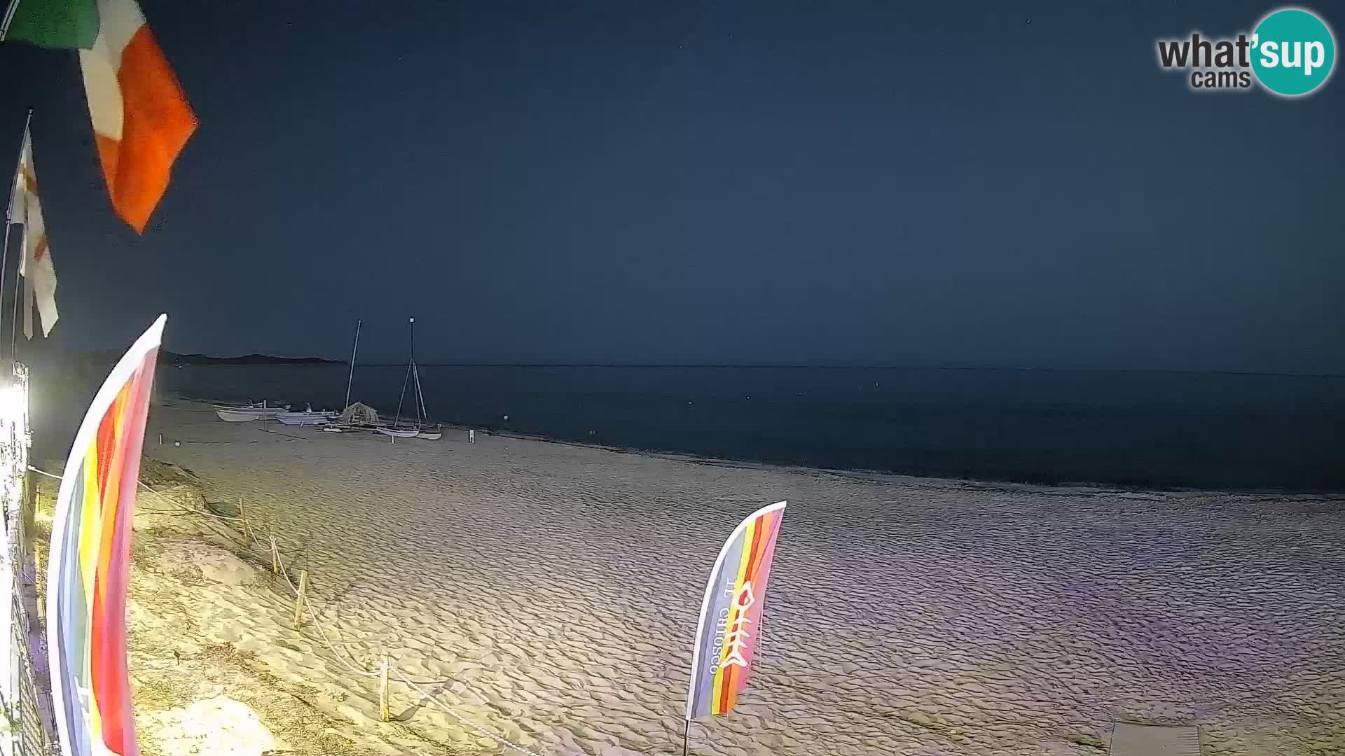 Webcam Piscina Rei – Vista live da Costa Rei, Muravera