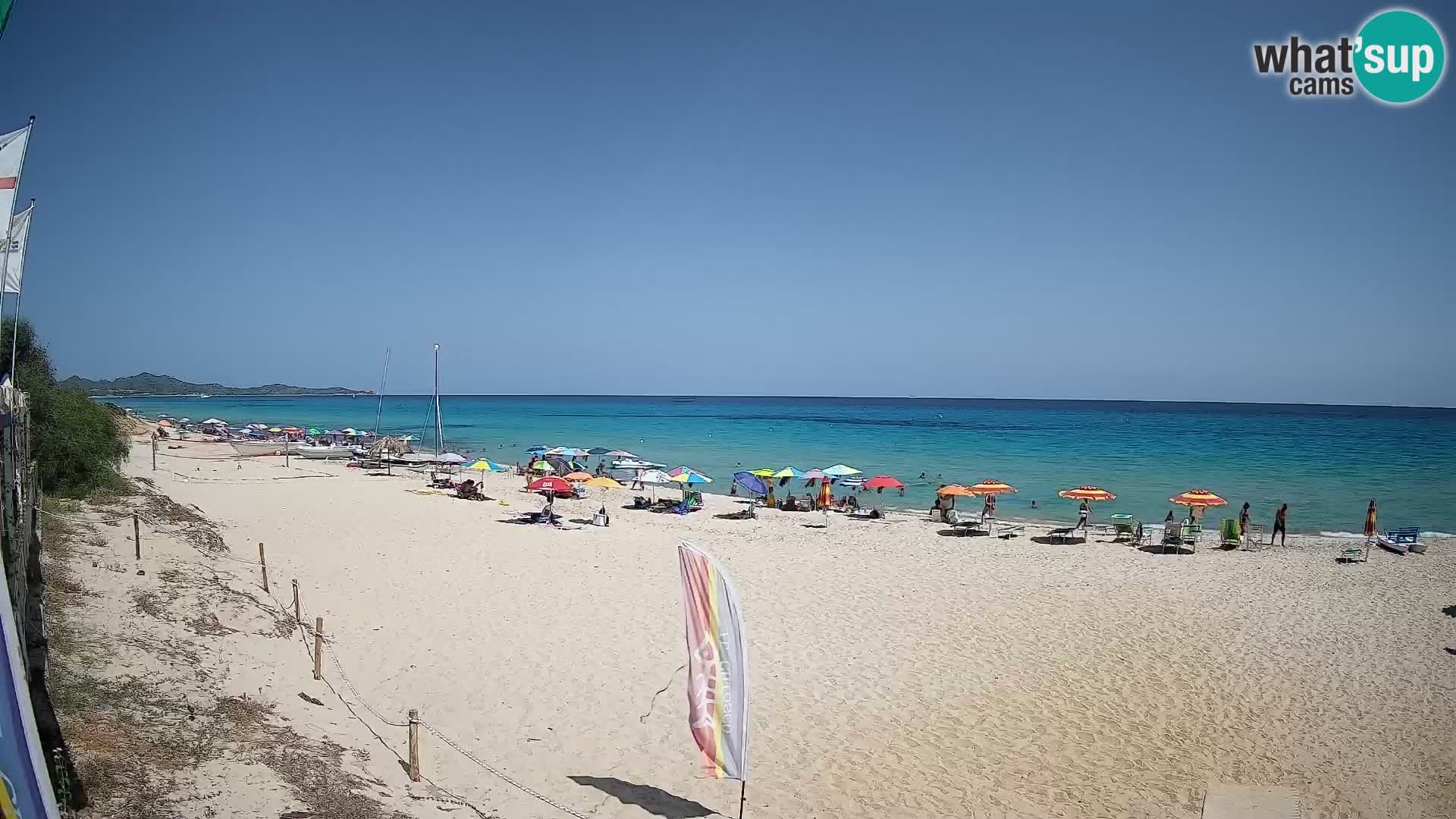 Webcam Piscina Rei – Liveblick auf Costa Rei in Muravera