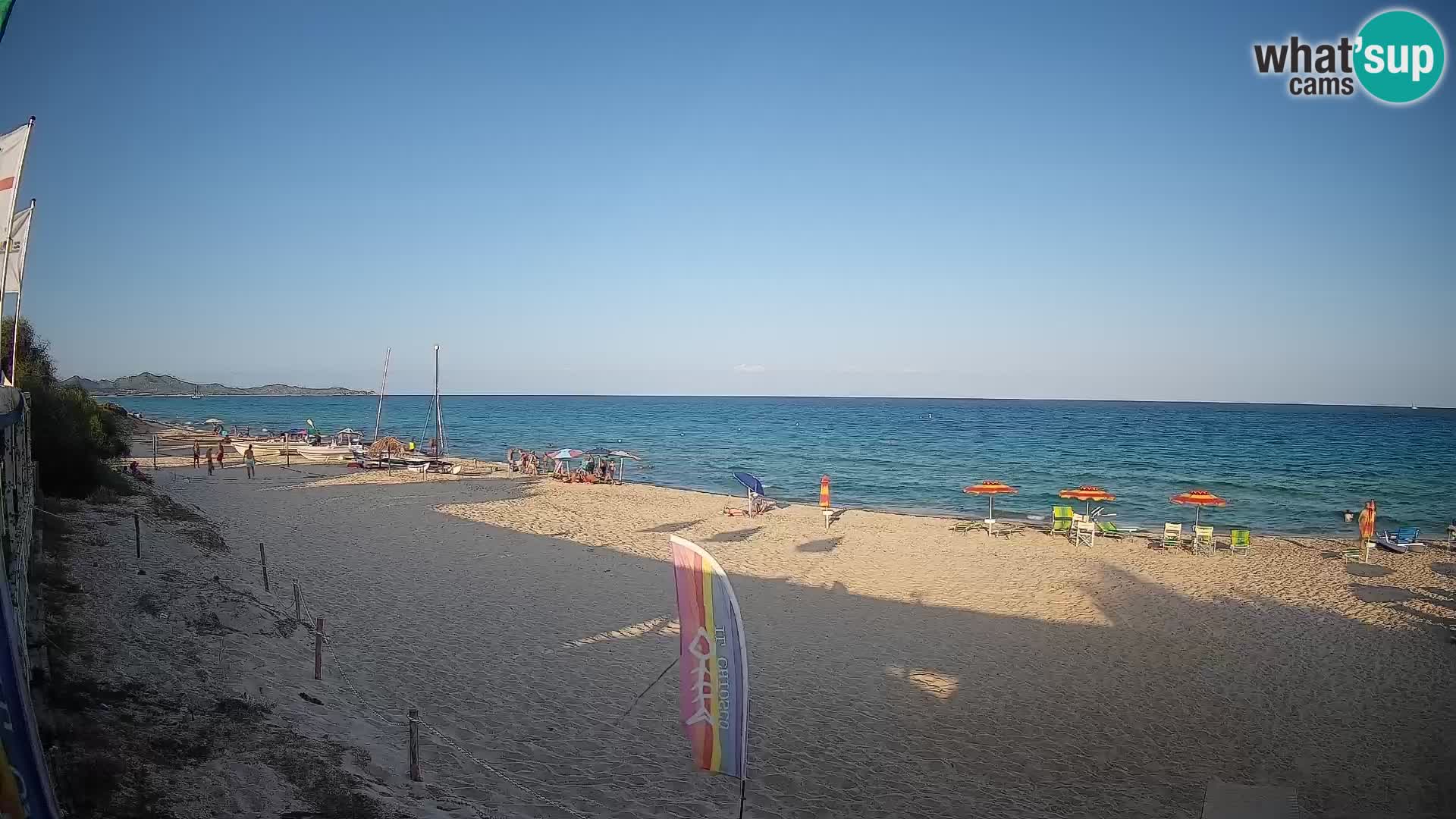 Webcam Piscina Rei – Vue en direct depuis Costa Rei, Muravera