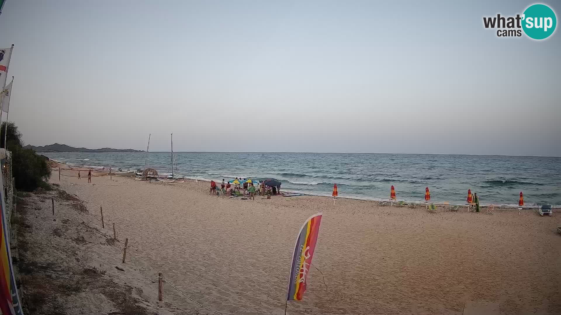 Webcam Piscina Rei – Vista live da Costa Rei, Muravera