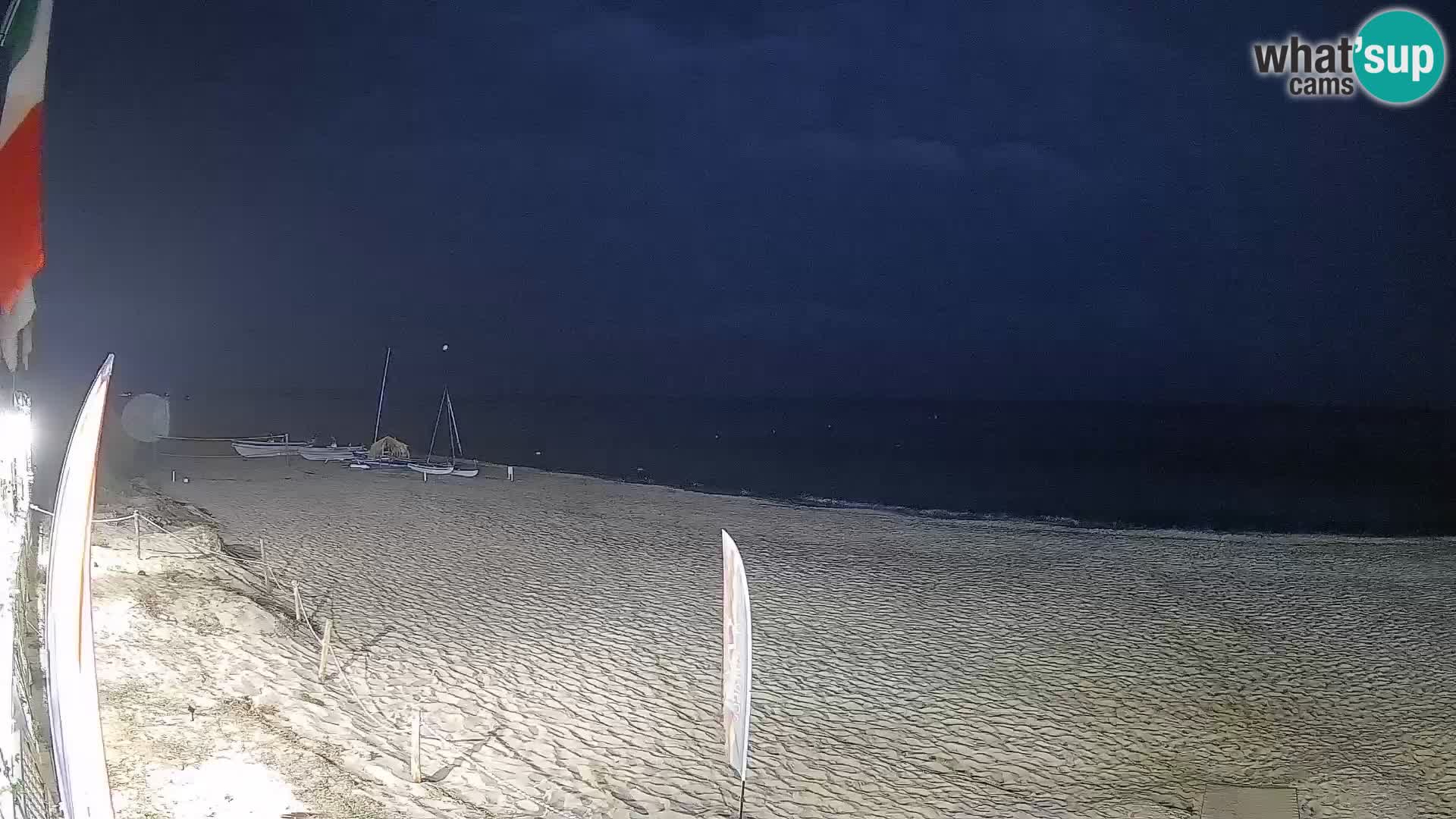 Webcam Piscina Rei – Vista live da Costa Rei, Muravera