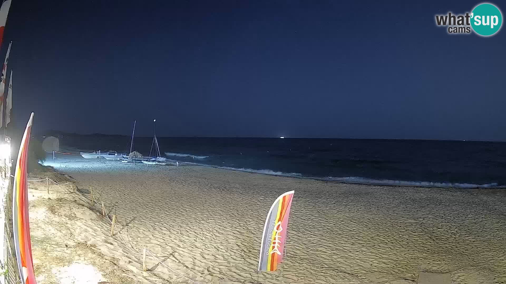 Webcam Piscina Rei – Vista live da Costa Rei, Muravera