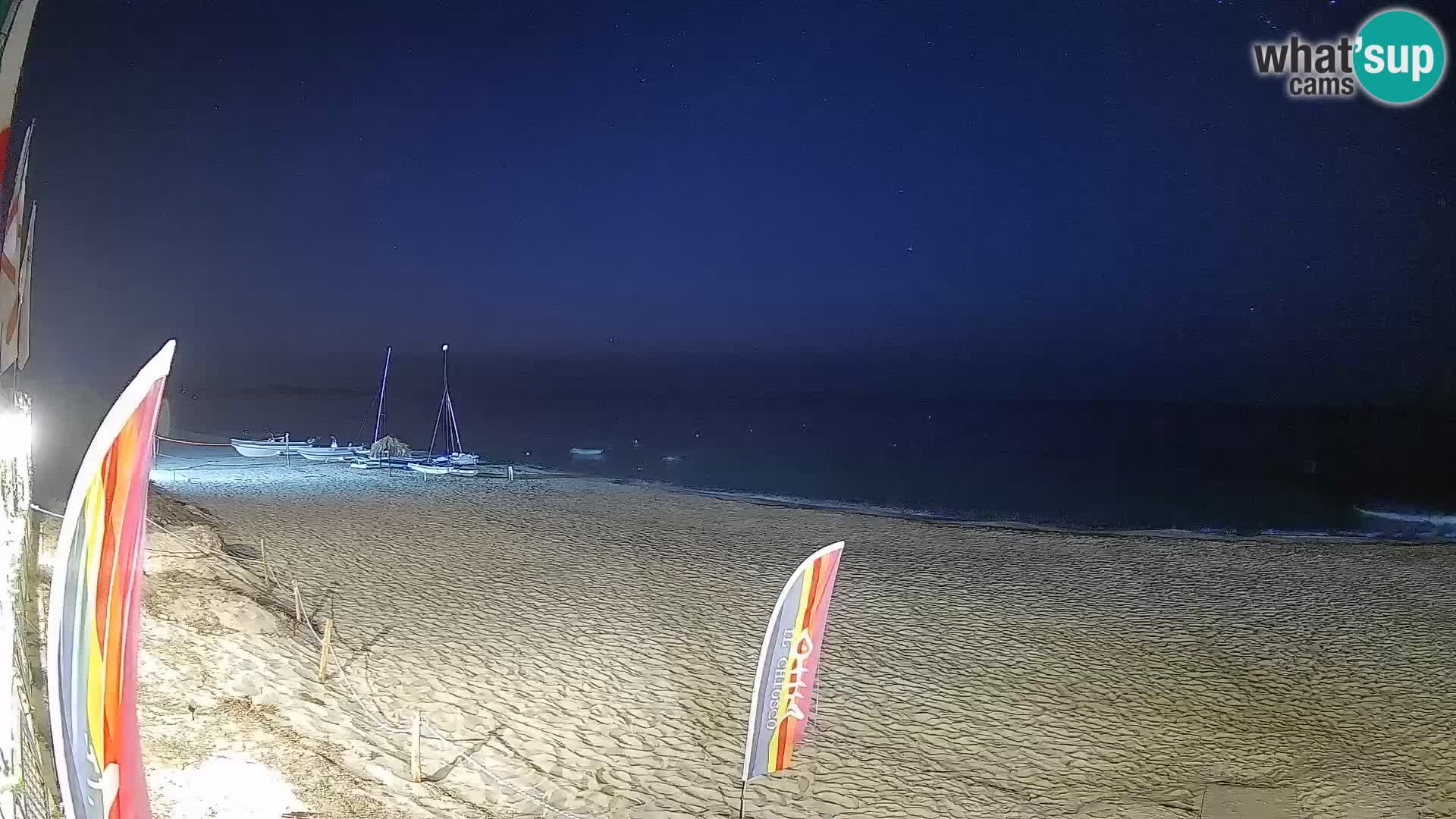 Webcam Piscina Rei – Vista live da Costa Rei, Muravera