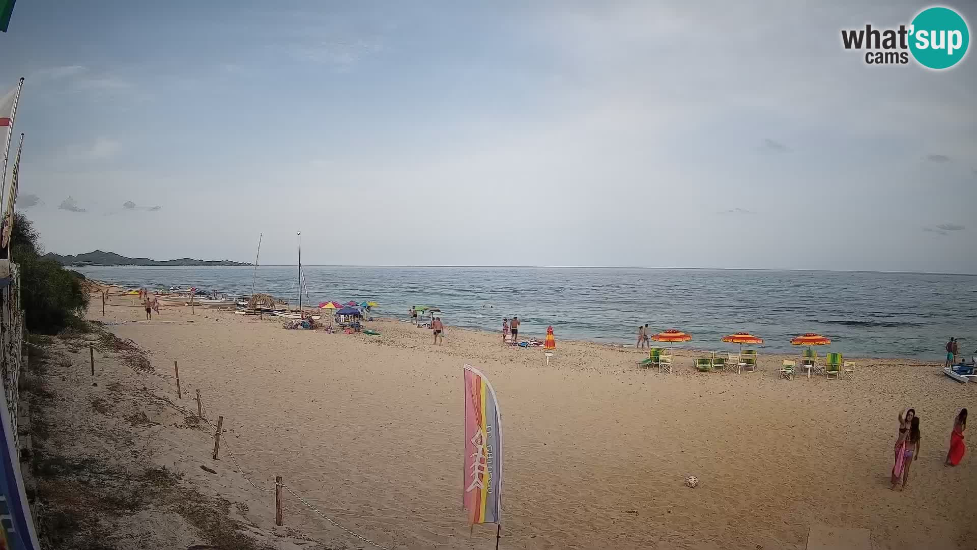 Webcam Piscina Rei – Vista live da Costa Rei, Muravera