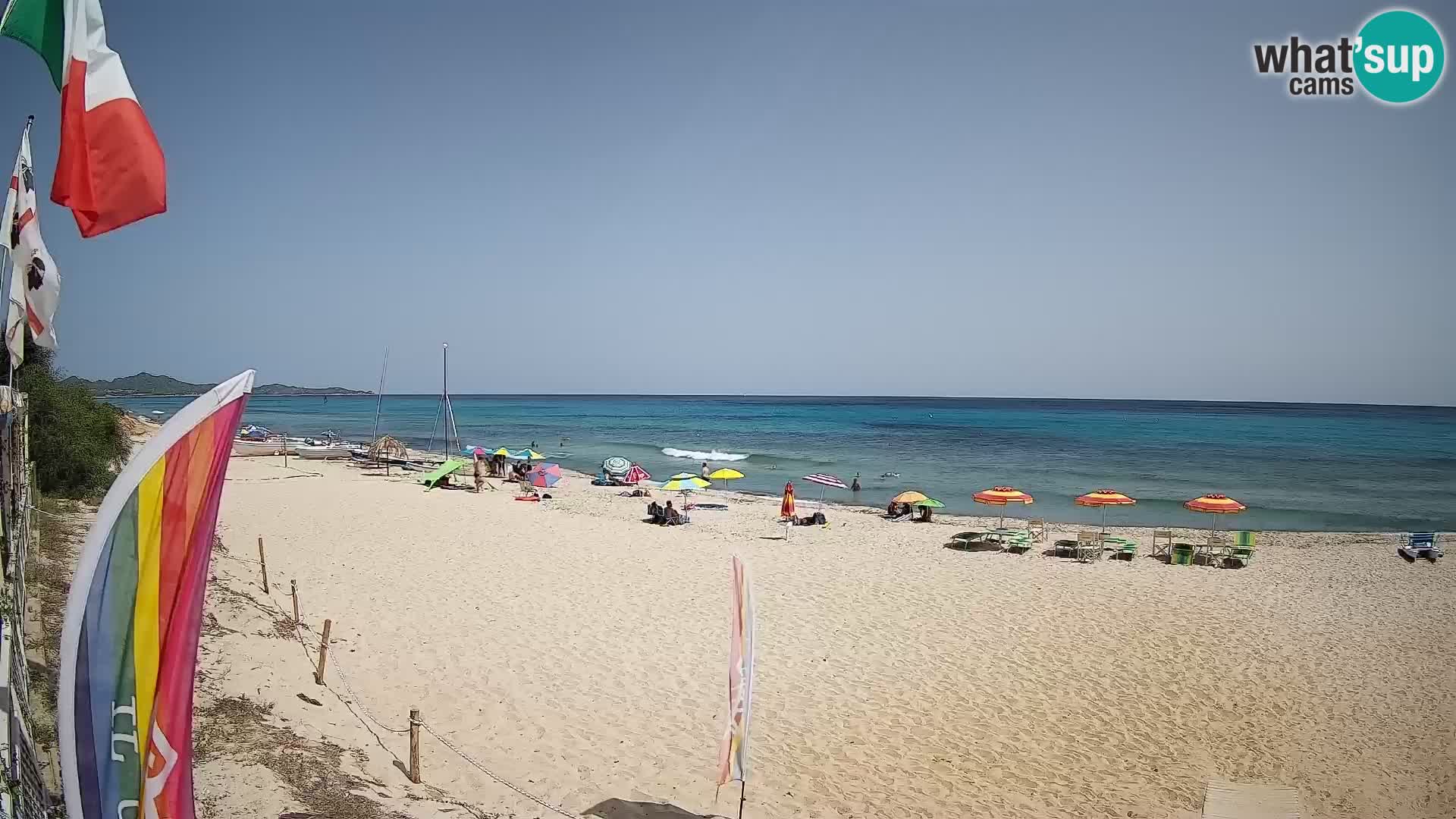 Webcam Piscina Rei – Vista en directo desde Costa Rei, Muravera