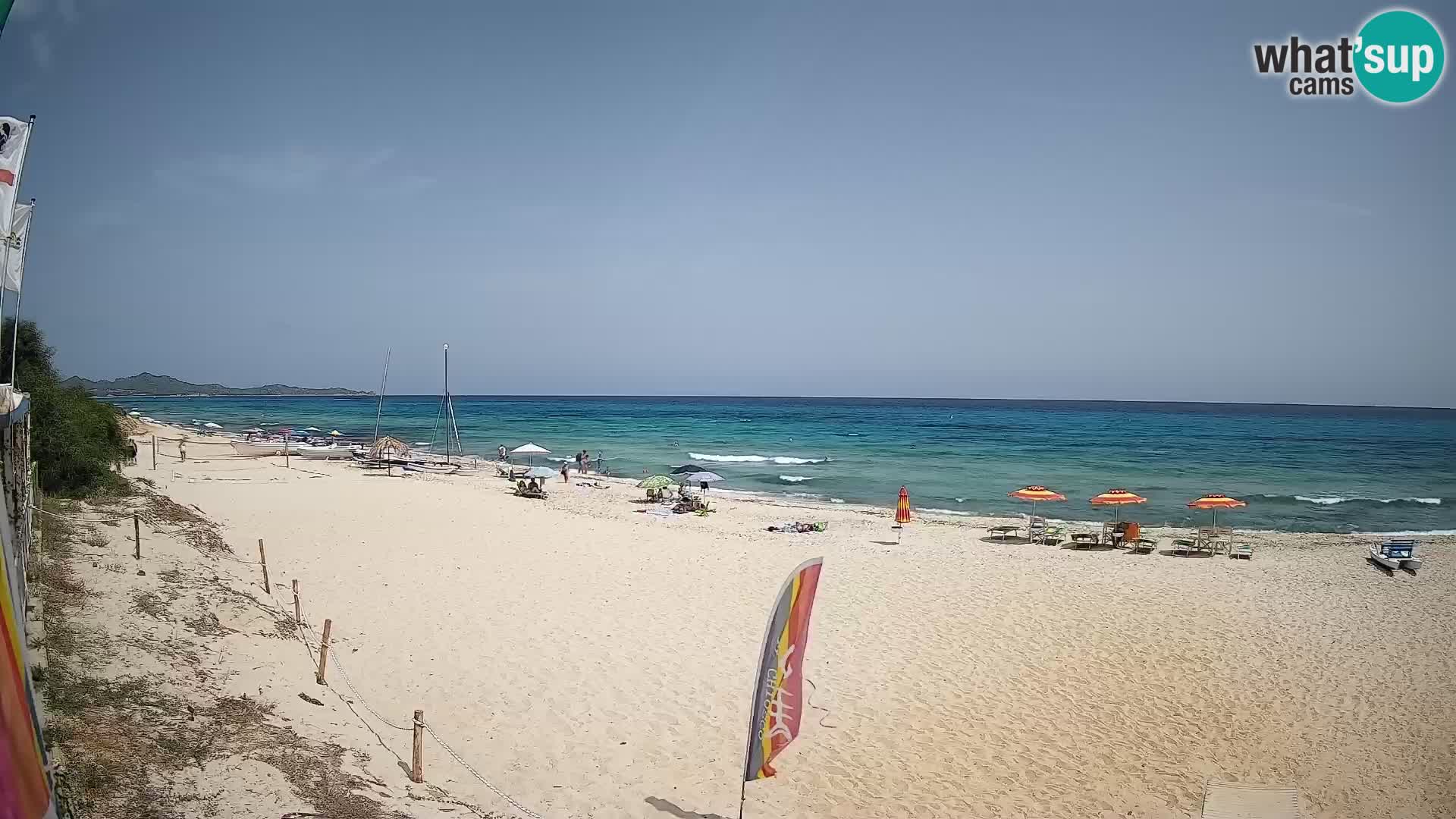 Webcam Piscina Rei – Vista en directo desde Costa Rei, Muravera