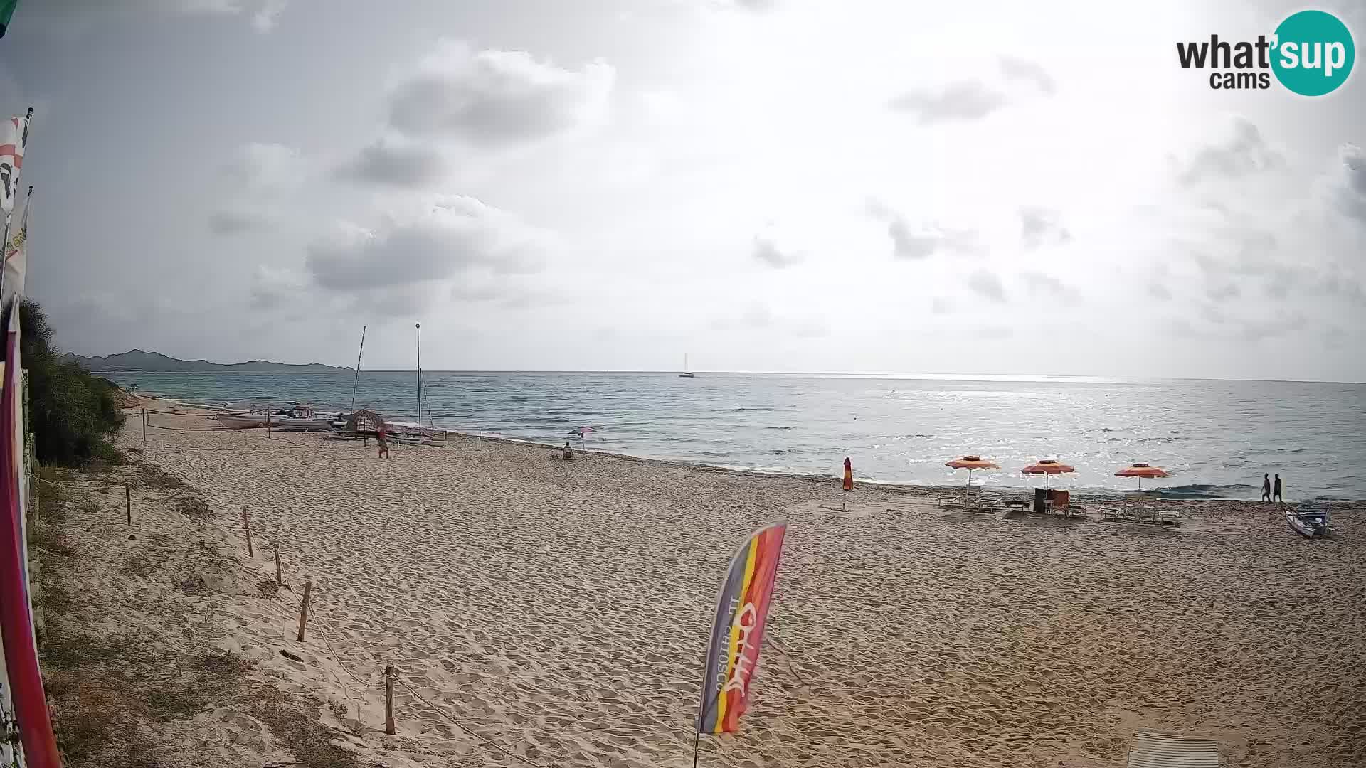 Webcam Piscina Rei – Vista live da Costa Rei, Muravera