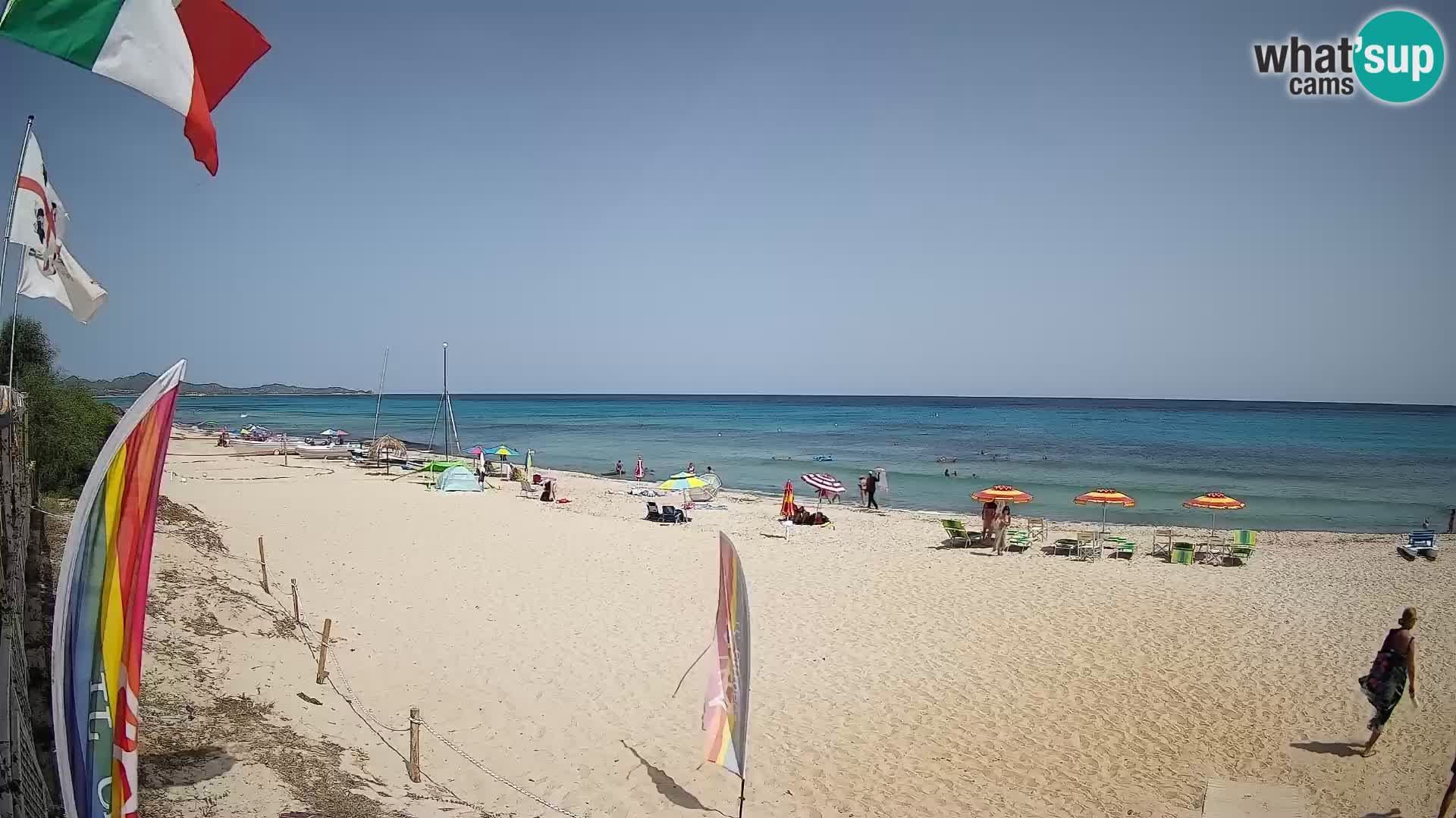 Webcam Piscina Rei – Vue en direct depuis Costa Rei, Muravera