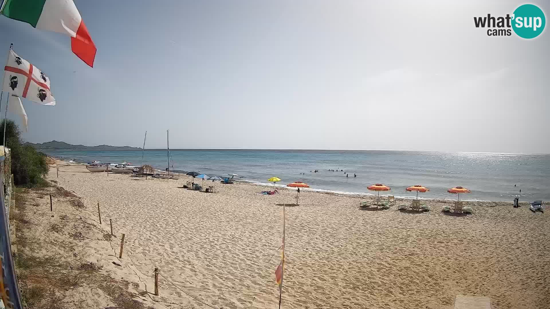 Web kamera Piscina Rei – Pogled uživo iz Costa Rei, Muravera