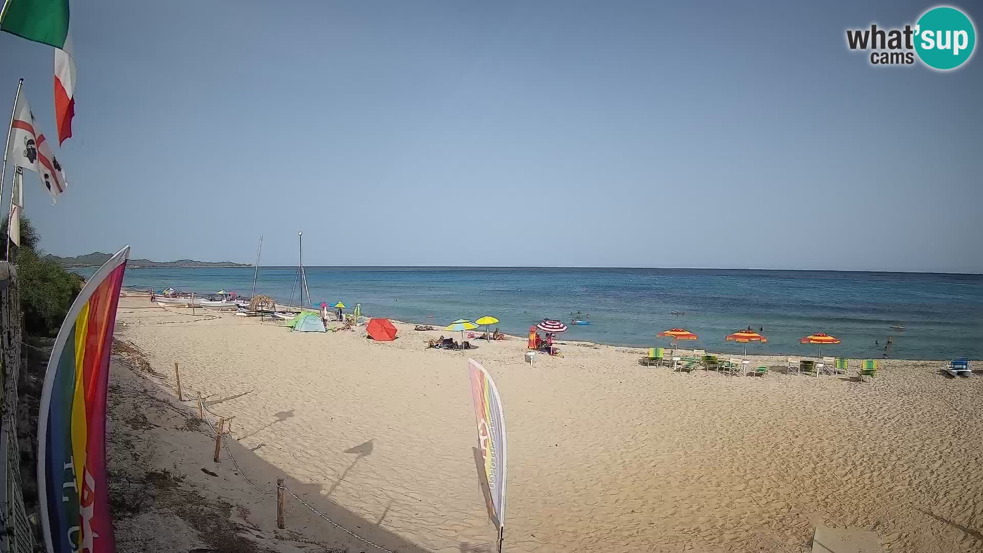 Webcam Piscina Rei – Vue en direct depuis Costa Rei, Muravera